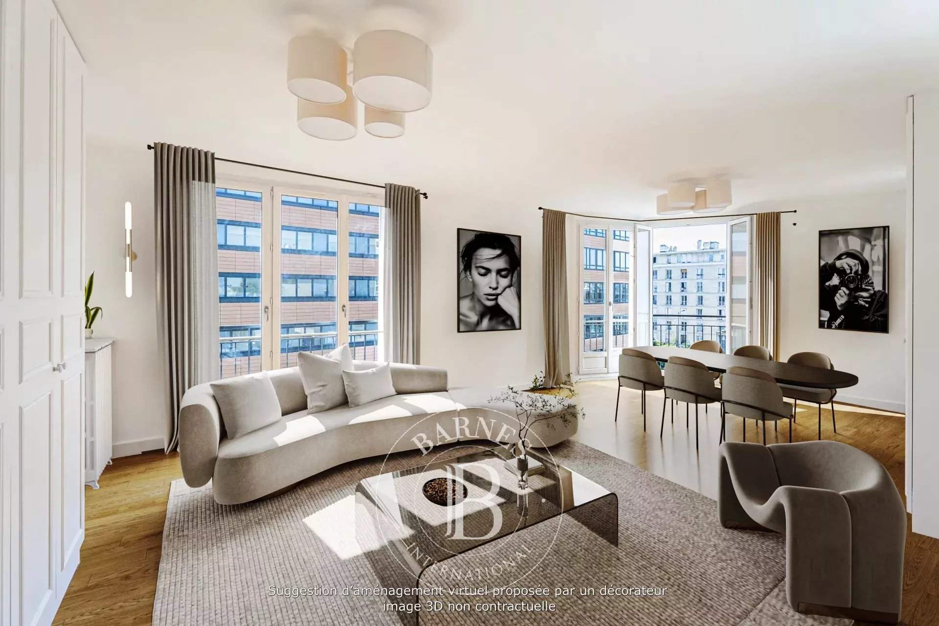 Pantin  - Piso 4 Cuartos 2 Habitaciones - picture 2