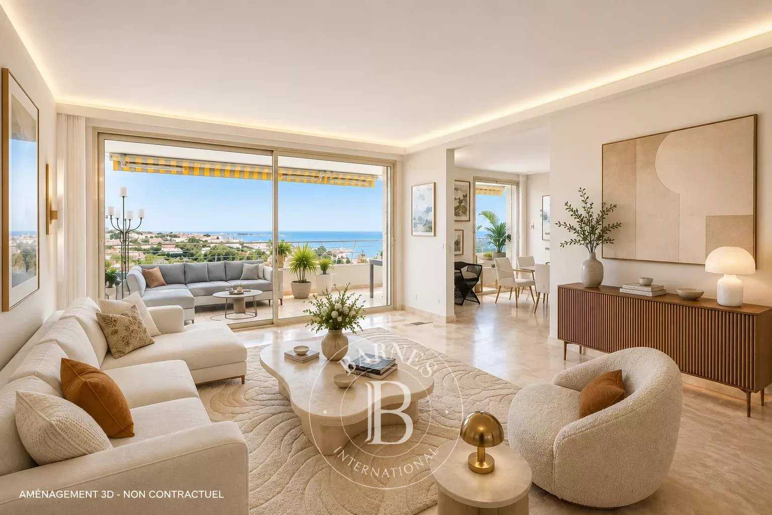 Cannes  - Appartement 3 Pi&egrave;ces 2 Chambres