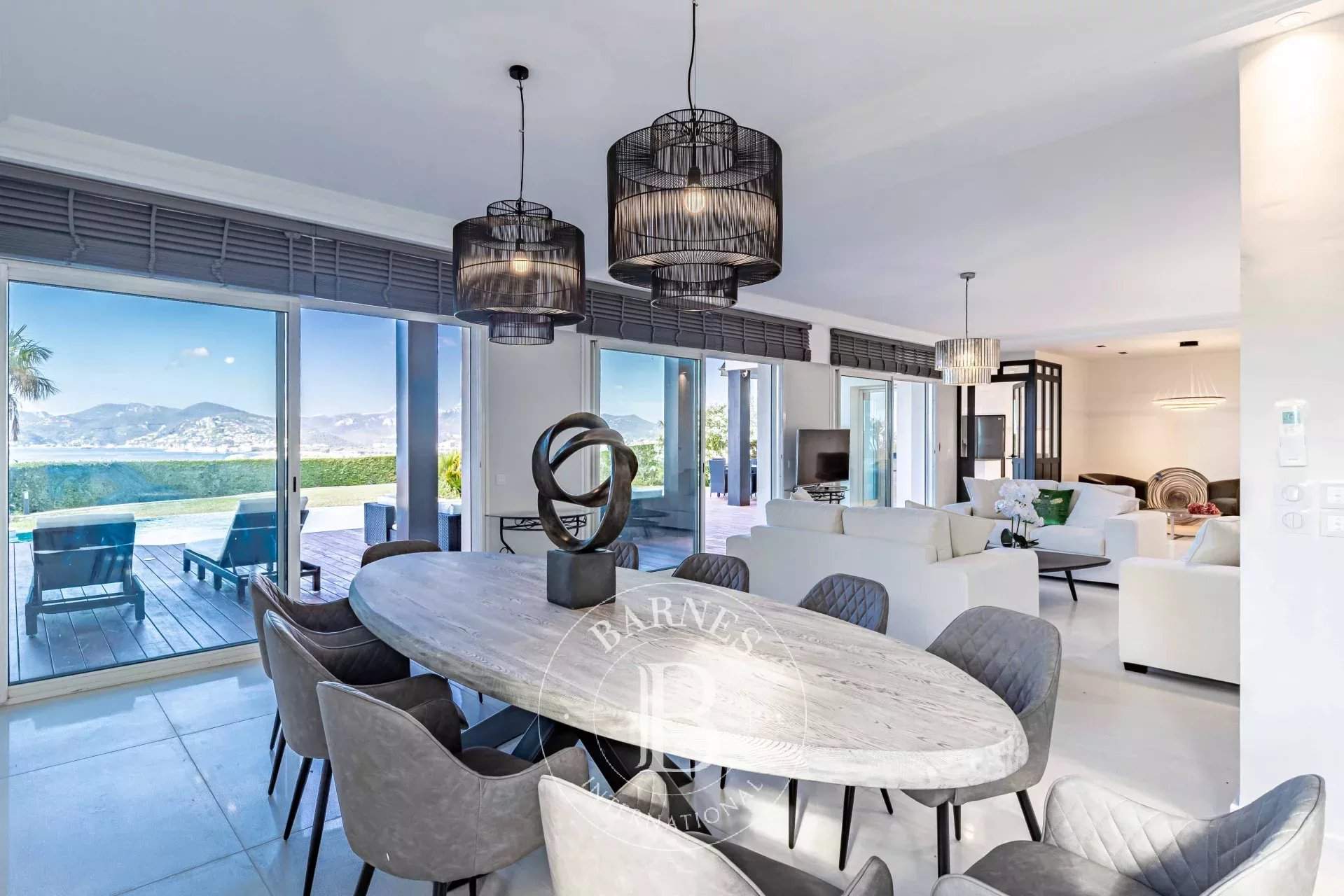 CANNES CROIX DES GARDES - PANORAMIC SEA VIEW - 5 BEDROOMS picture 2