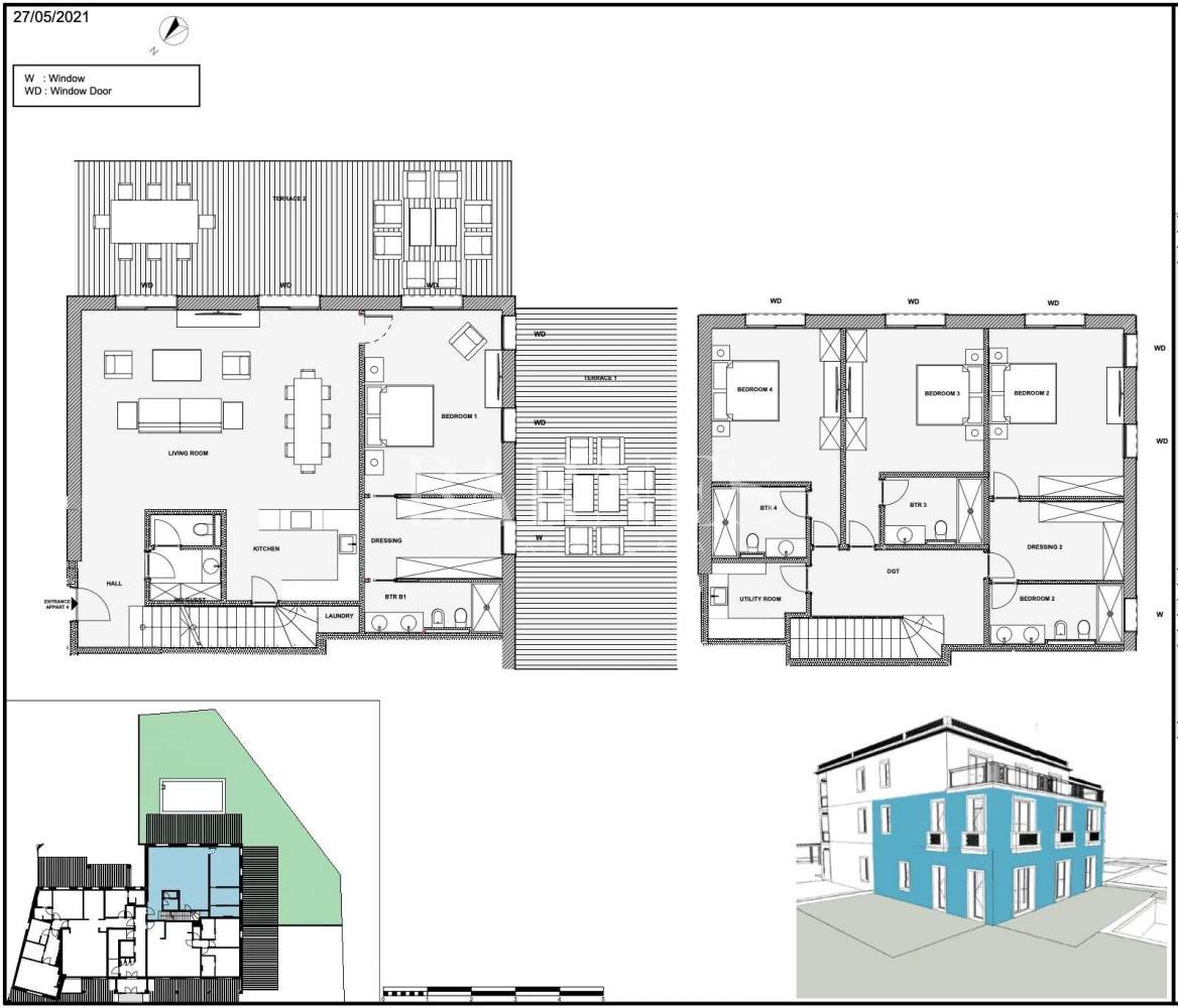 Antibes  - Apartamento villa 5 Cuartos 4 Habitaciones - picture 1