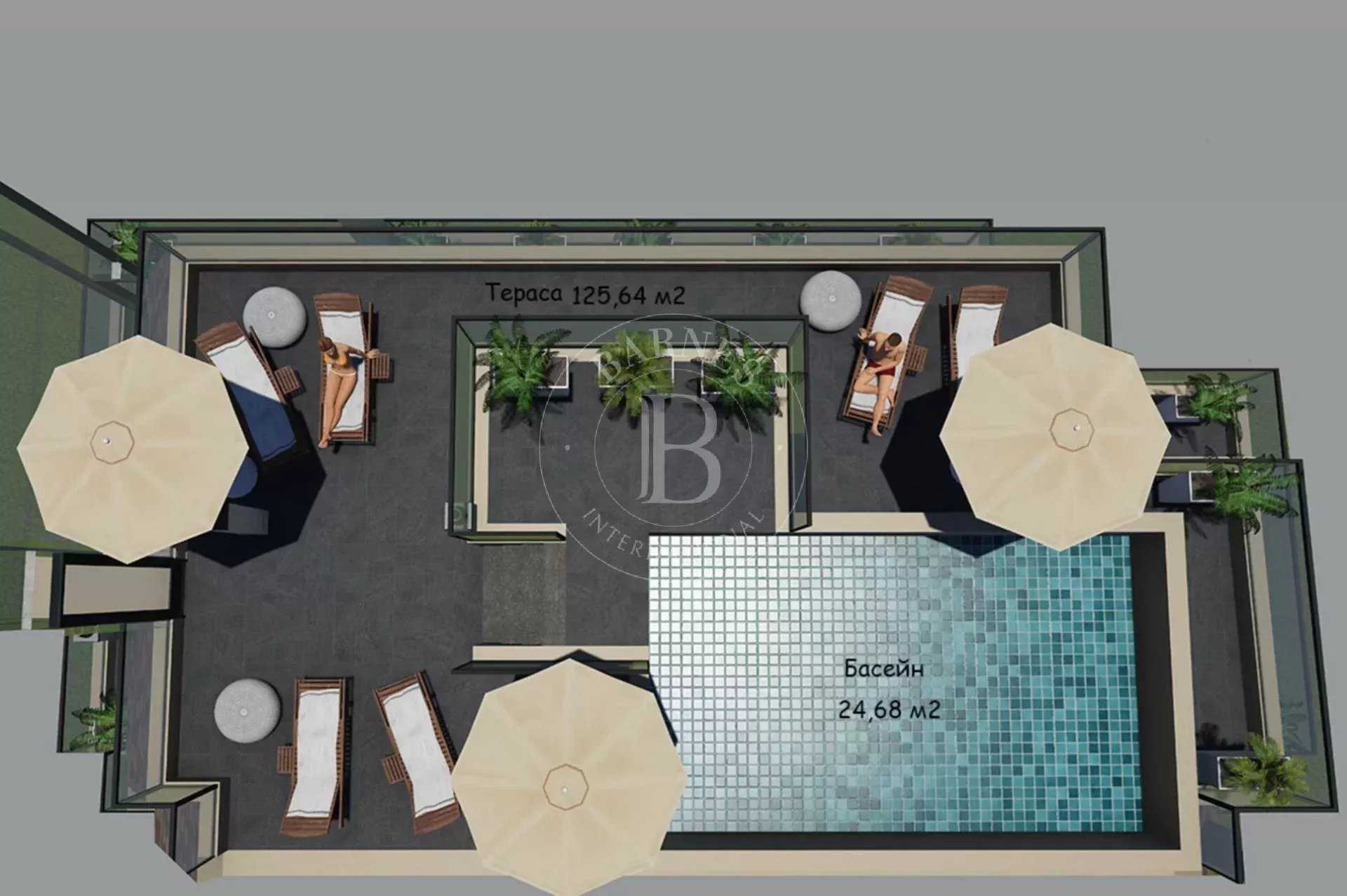 Sofia  - Penthouse 3 Pi&egrave;ces 2 Chambres