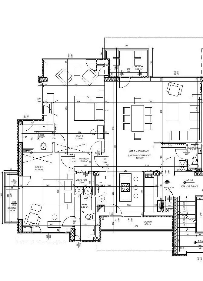 Sofia  - Appartement 3 Pi&egrave;ces 2 Chambres - picture 7