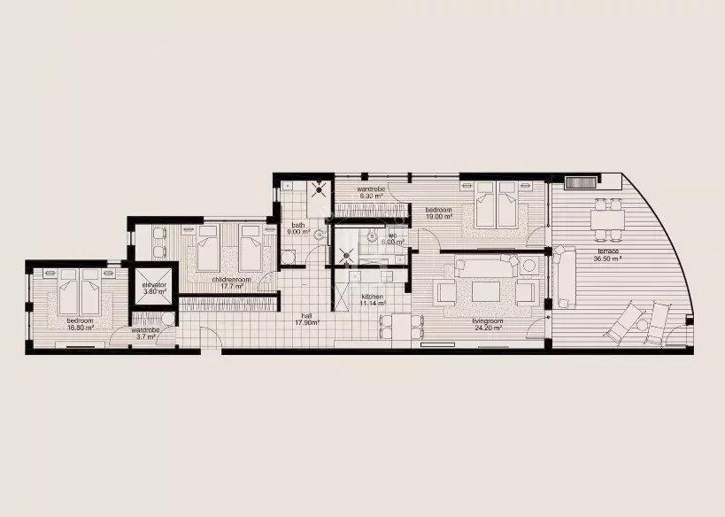 Sveti Vlas  - Appartement 4 Pièces 3 Chambres - picture 15