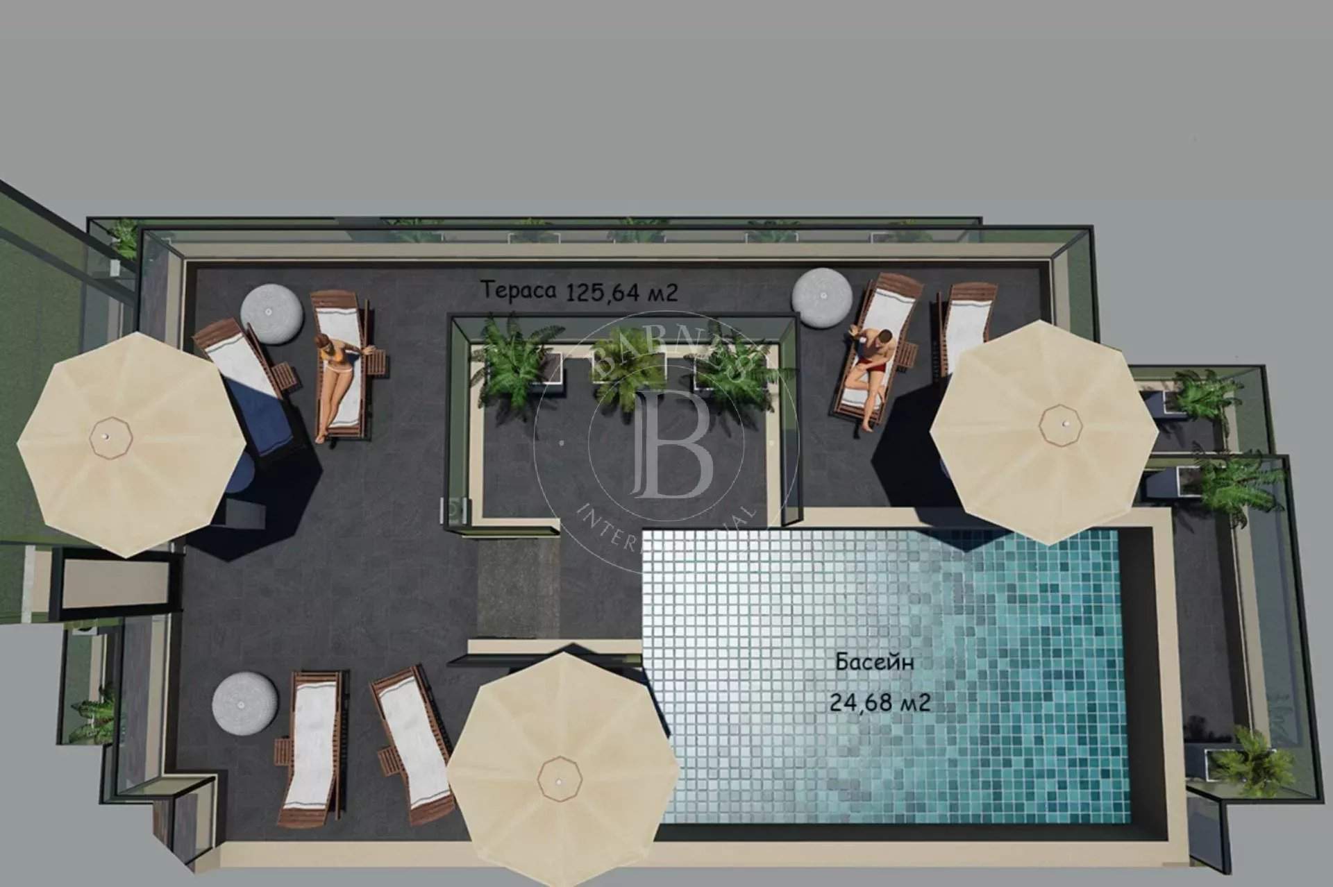 Sofia  - Penthouse 3 Pi&egrave;ces 2 Chambres - picture 2