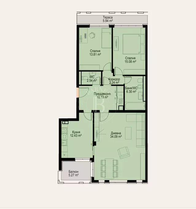 Sofia  - Apartment 2 Bedrooms - picture 9