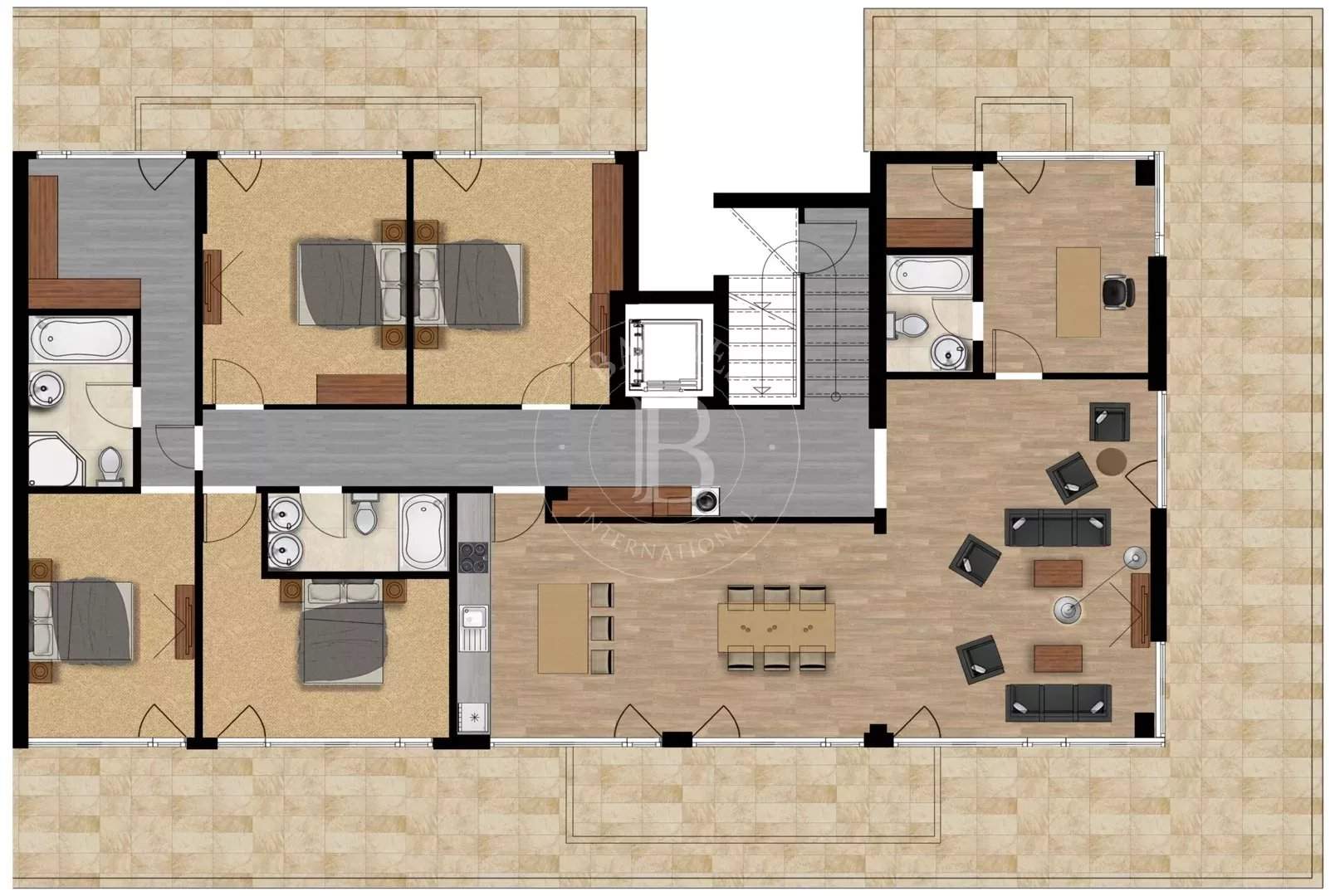 Sofia  - Penthouse 6 Pi&egrave;ces 4 Chambres - picture 7