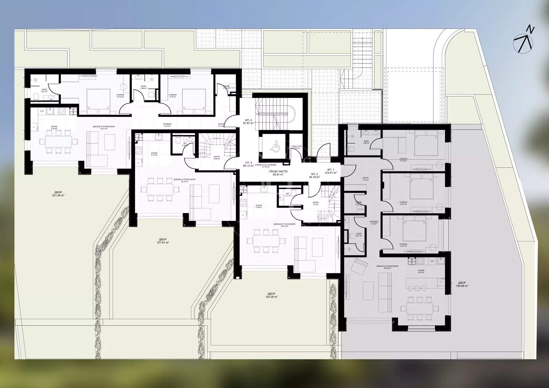 Sofia  - Appartement 4 Pi&egrave;ces 3 Chambres - picture 7