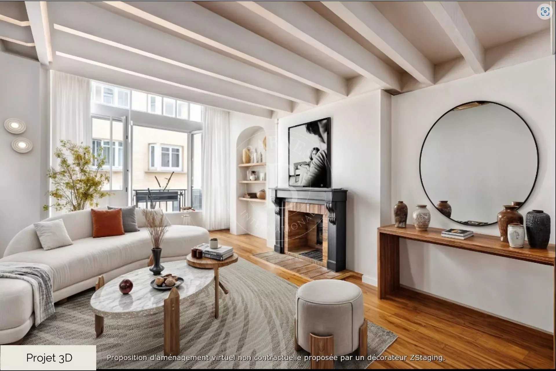 Paris  - Appartement 2 Pièces, 1 Chambre