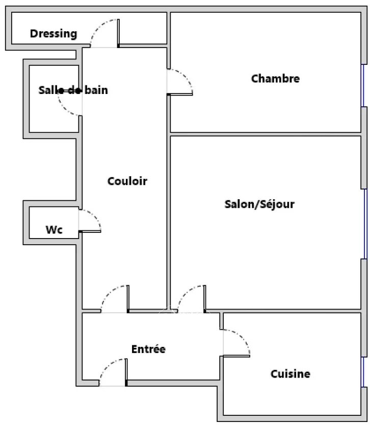 Paris  - Appartement 2 Pièces, 1 Chambre - picture 3