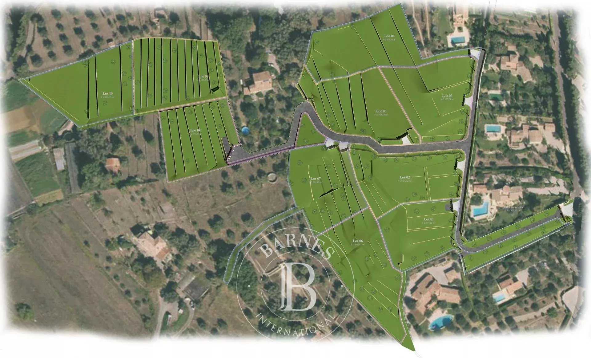 Opio  - Terrain constructible 