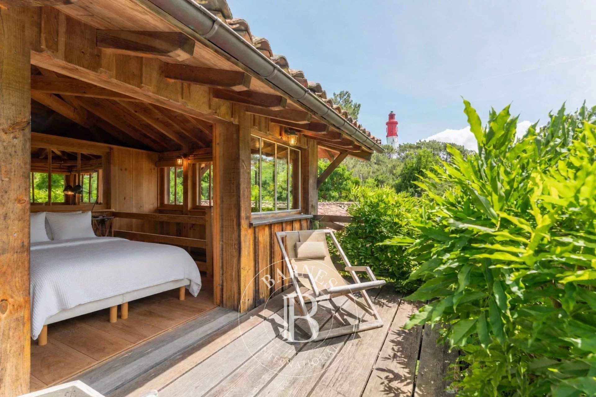 VILLA « COURLIS » AUTHENTIQUE CABANE FERRET CAPIENNE AVEC DÉPENDANCE ET PISCINE, QUARTIER DU PHARE - CAPACITÉ 10 PERSONNES picture 19