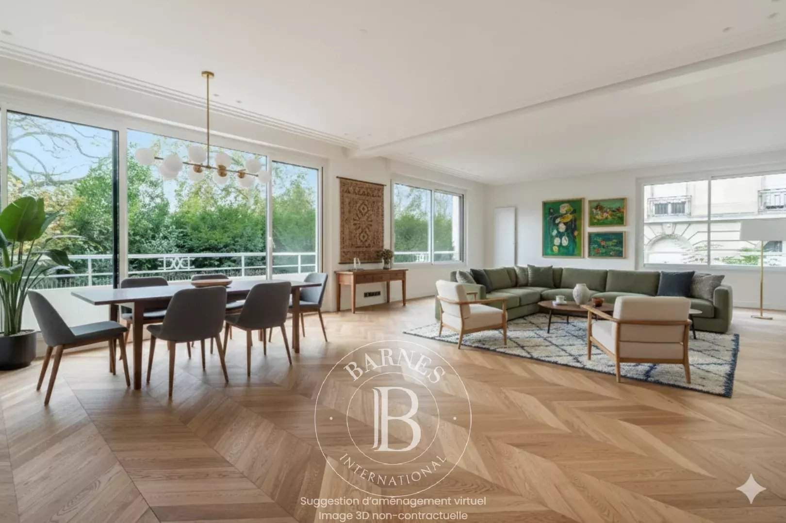 Paris  - Appartement 6 Pi&egrave;ces 4 Chambres - picture 1