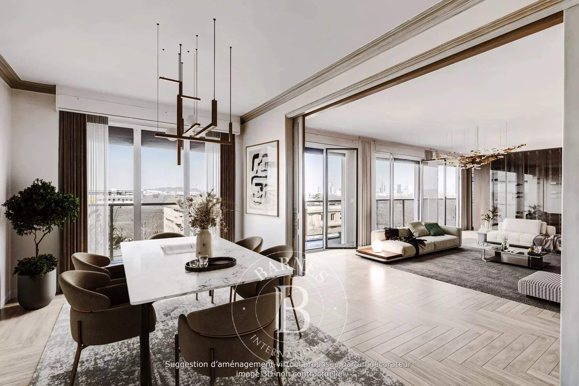 Paris  - Appartement 7 Pièces 5 Chambres - picture 2