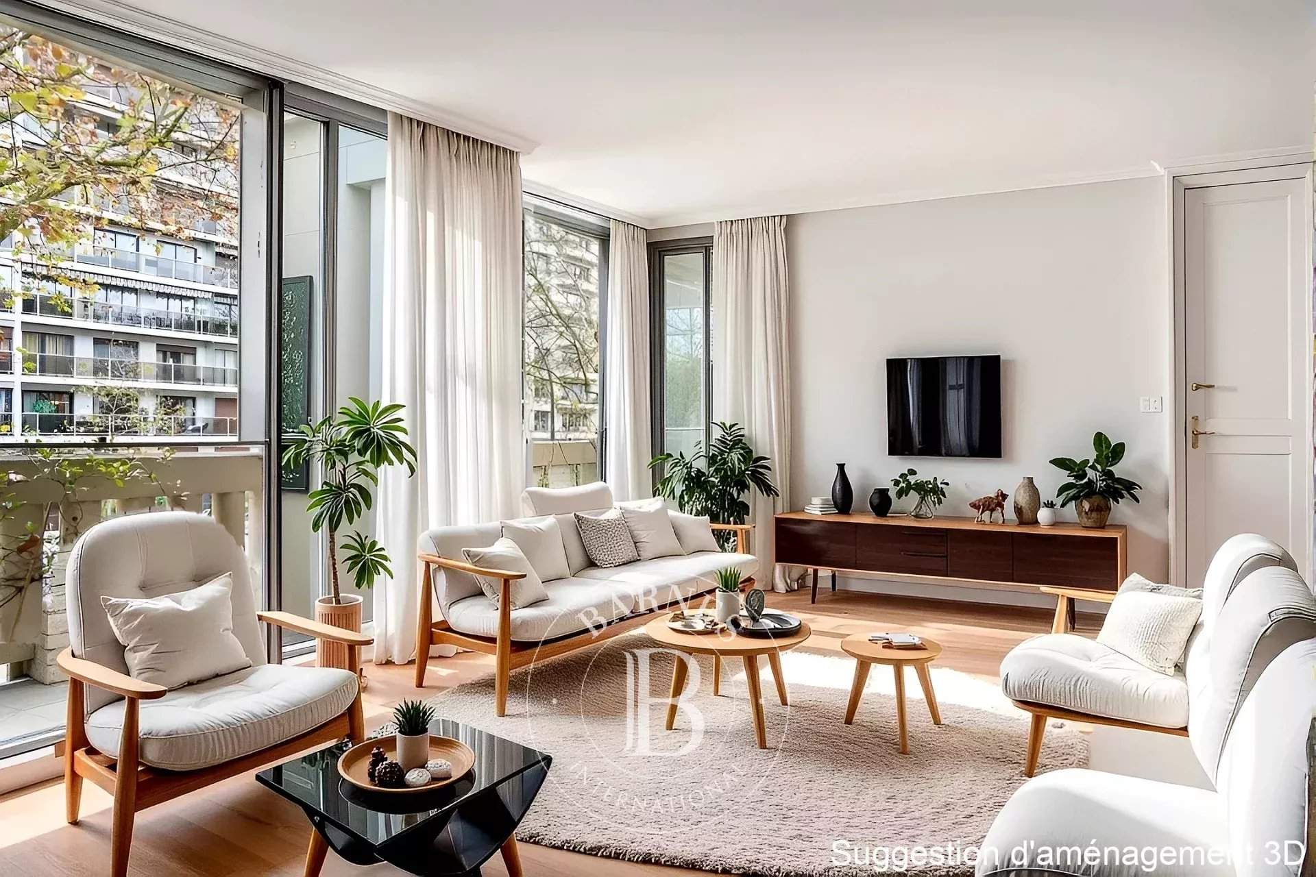 Paris  - Appartement 3 Pi&egrave;ces 2 Chambres - picture 1