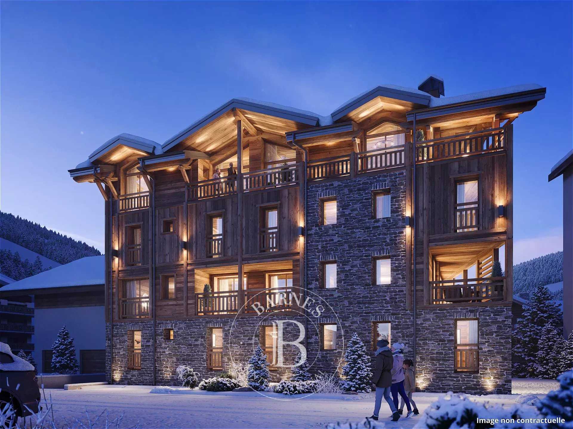 Exclusivité - Les Gets - Programme de 8 appartements de 47 m² à  75 m² - Construction neuve en VEFA - Centre village Les Gets  -  ref 84070596 (picture 2)