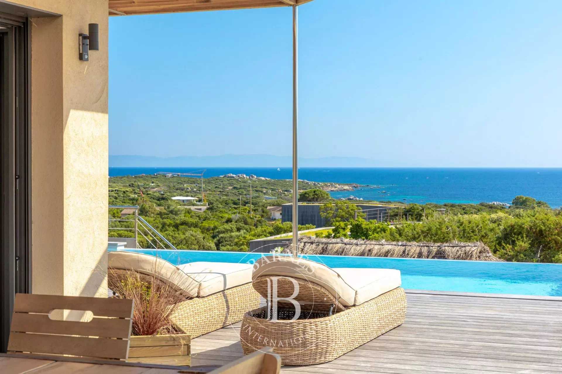 Villa 7 rooms, swimming pool, sea view, Pianottoli-Caldarello picture 20