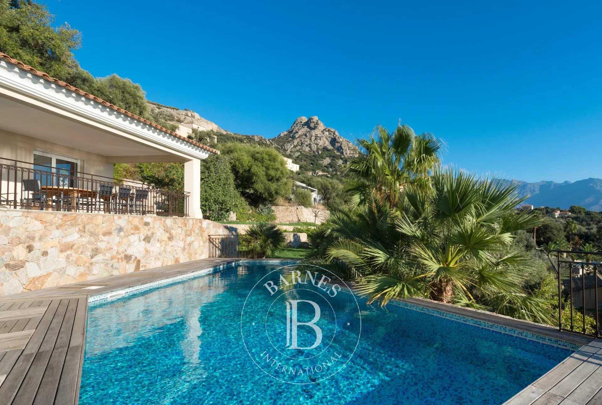Lumio, 6-bedroom villa, panoramic sea view, swimming pool, close to beaches. picture 18