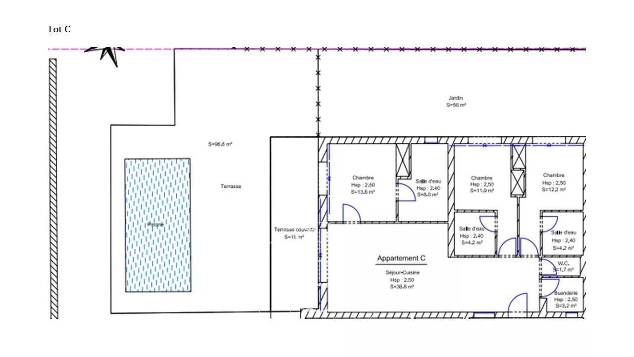 Lecci  - Villa 3 Bedrooms
