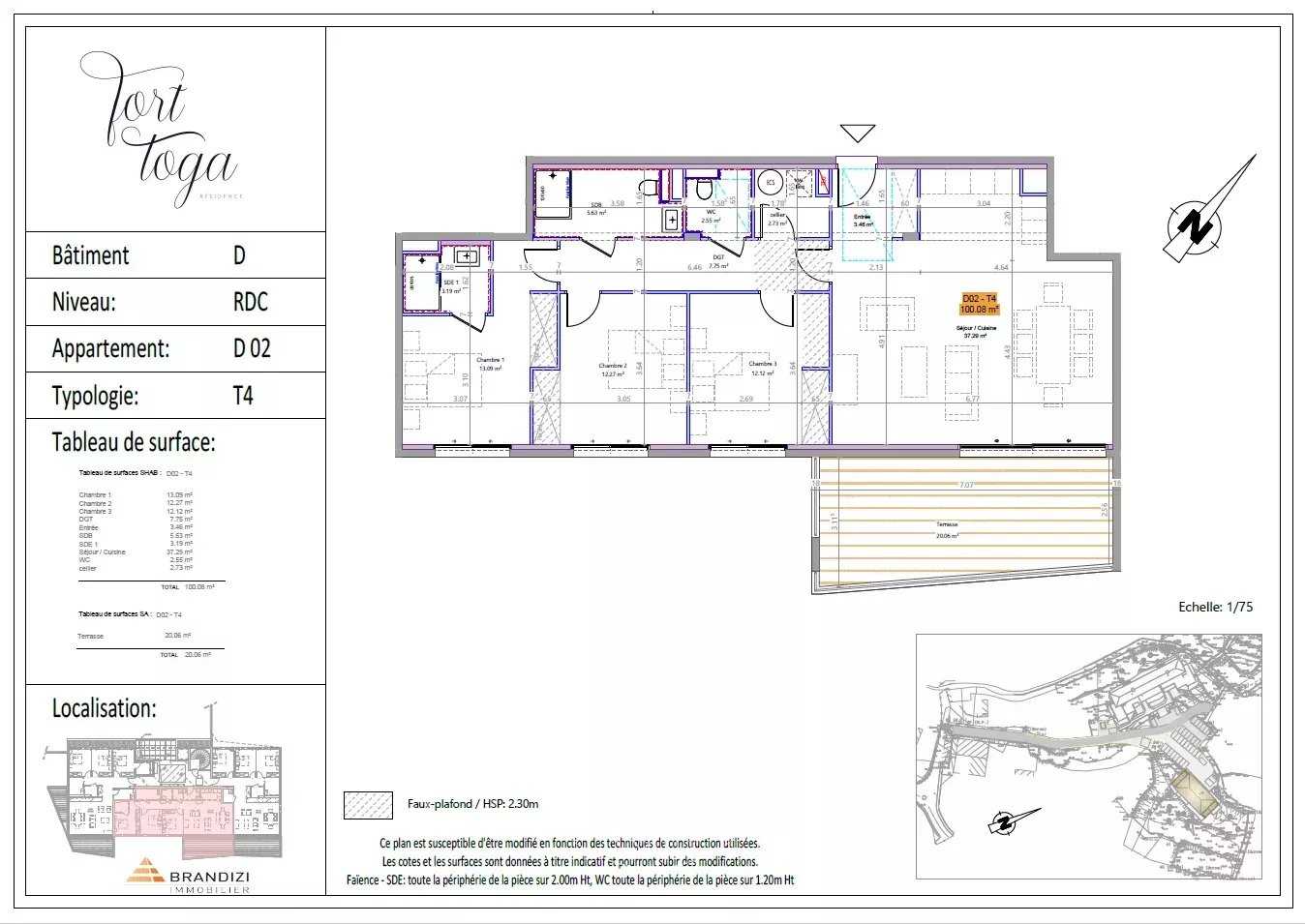 Piso Bastia  -  ref 85899550 (picture 2)