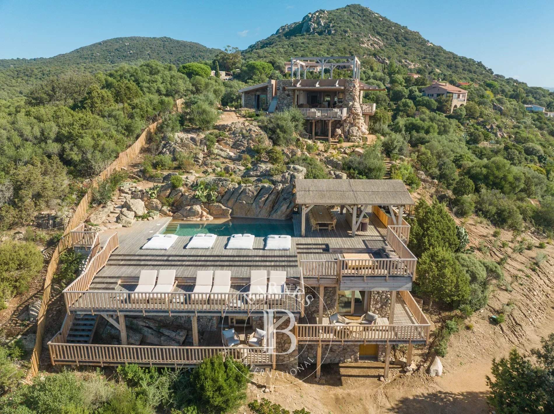 Olmeto, Villa contemporaine, vue mer et montagnes, 6 chambres,  piscine, proche plage picture 14