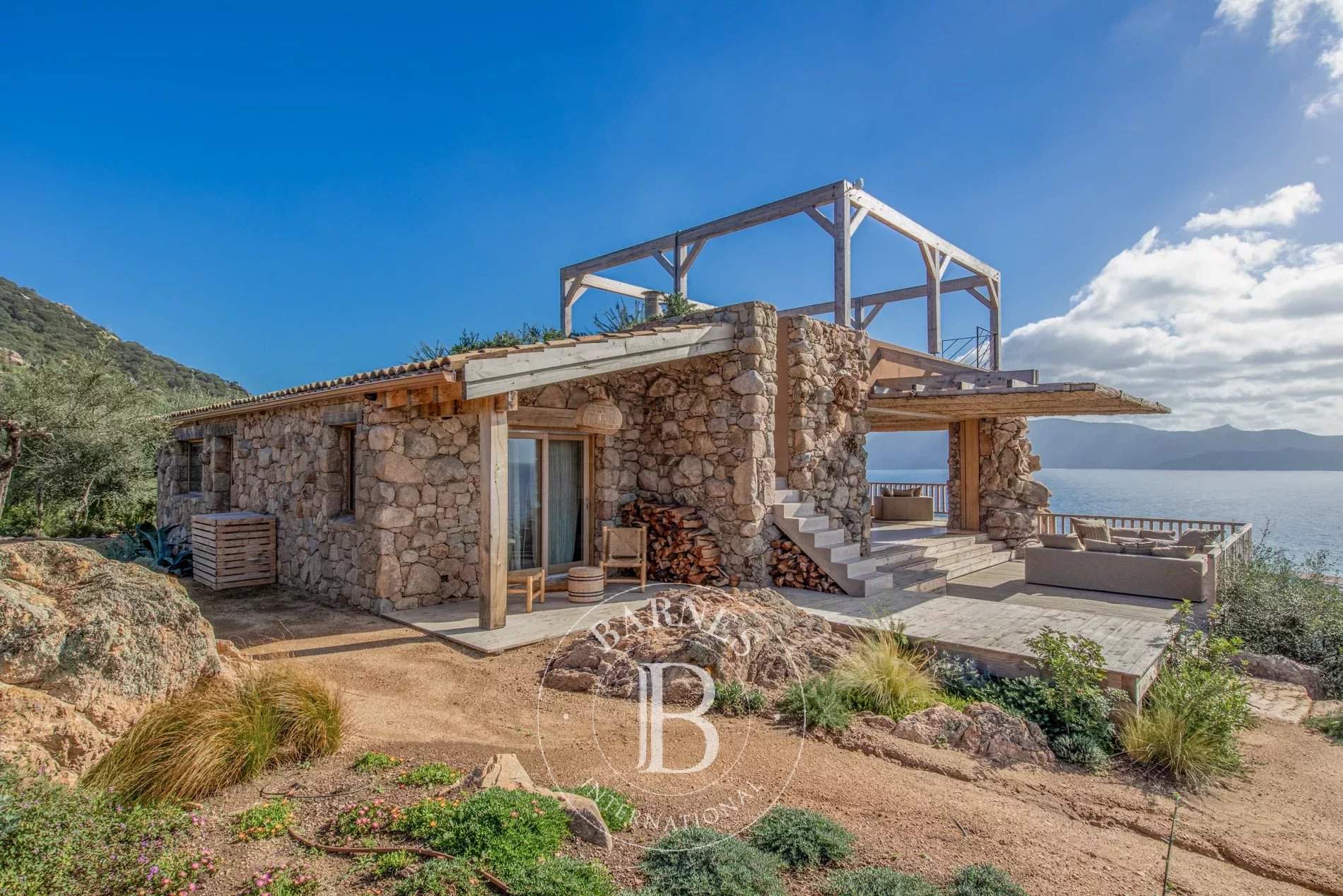 Olmeto, Villa contemporaine, vue mer et montagnes, 6 chambres,  piscine, proche plage picture 13