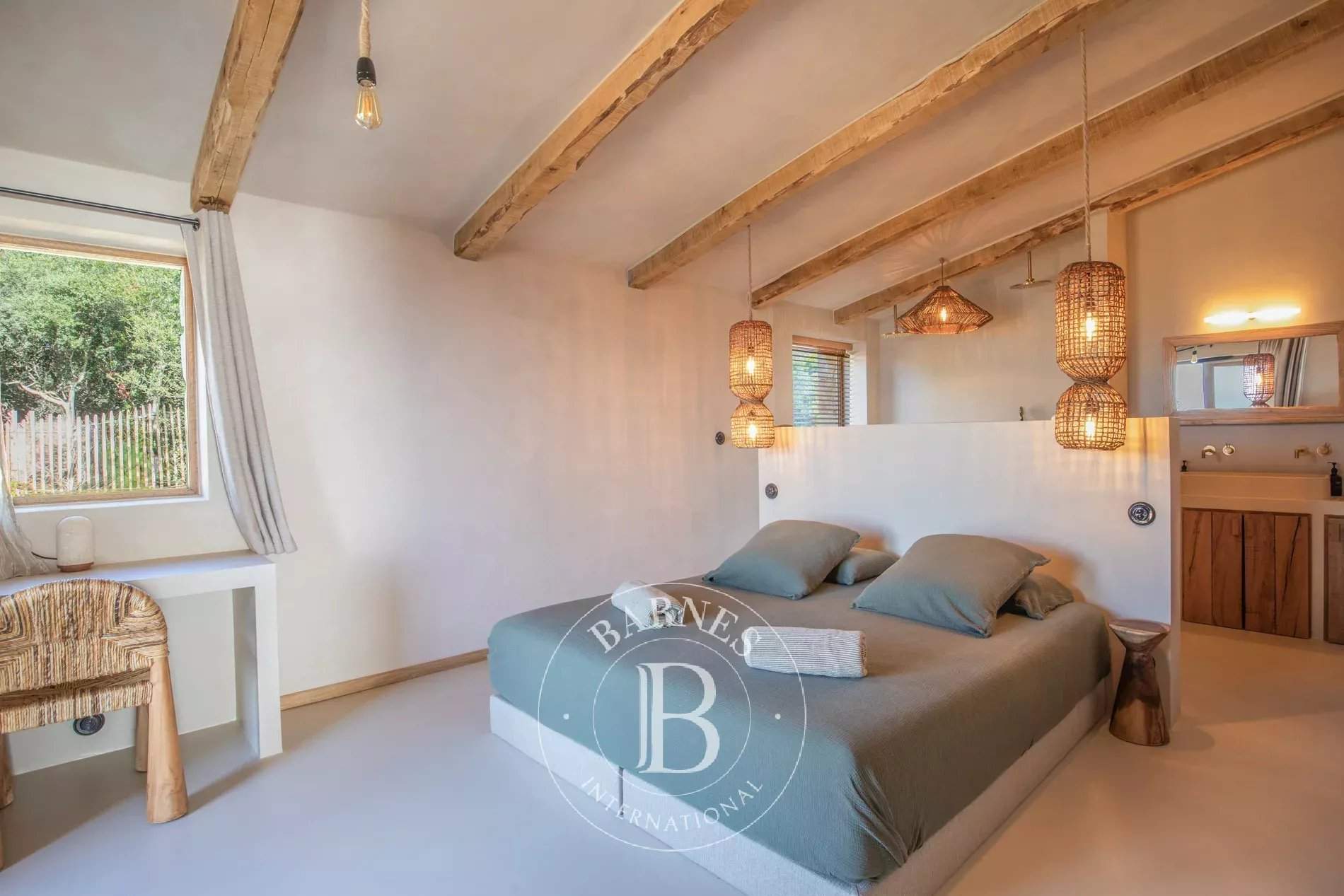 Olmeto, Villa contemporaine, vue mer et montagnes, 6 chambres,  piscine, proche plage picture 5