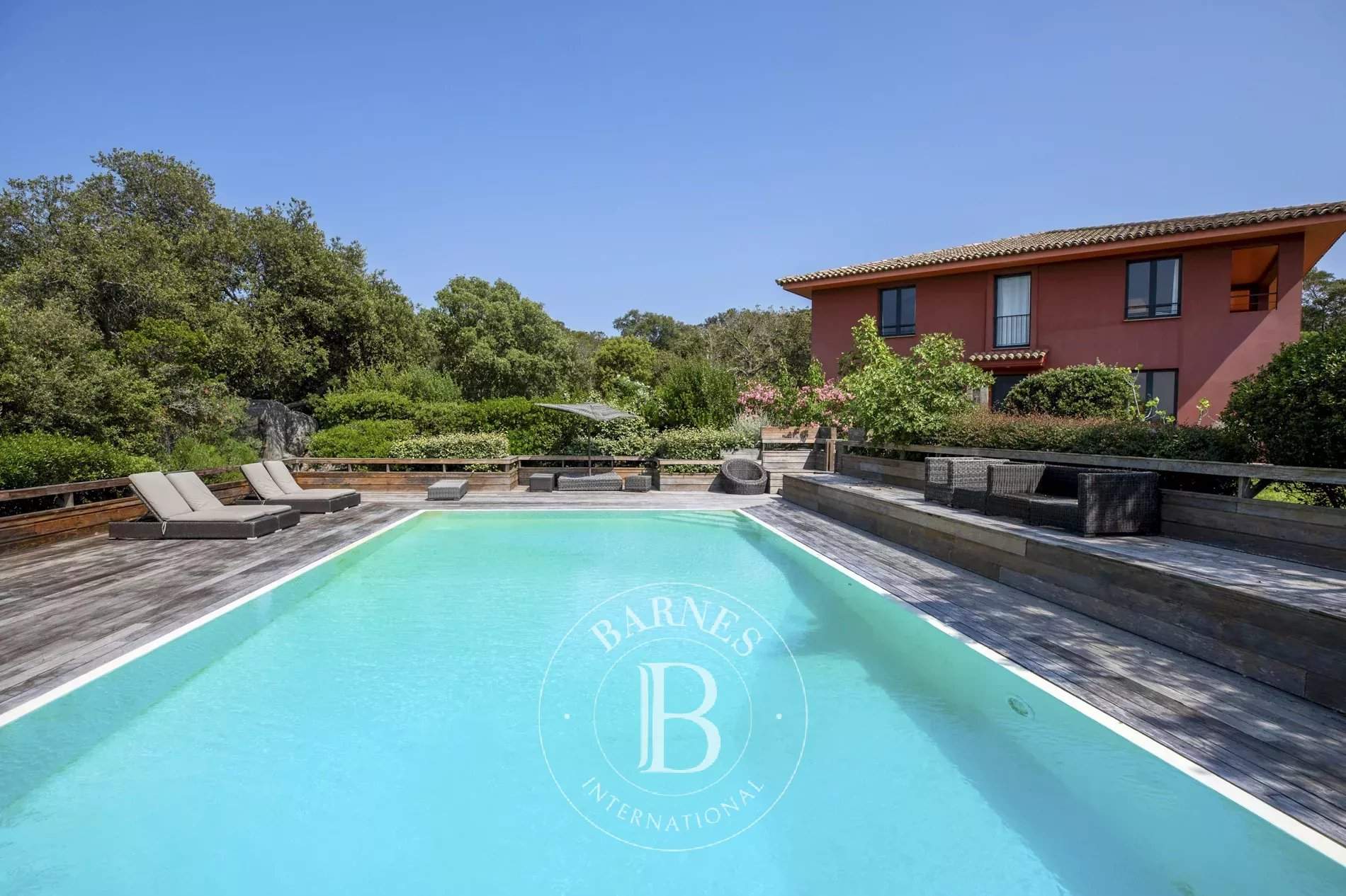 Porto Vecchio, Domaine de Cala Rossa, villa 6 chambres, piscine, vue mer, plage à pieds picture 1