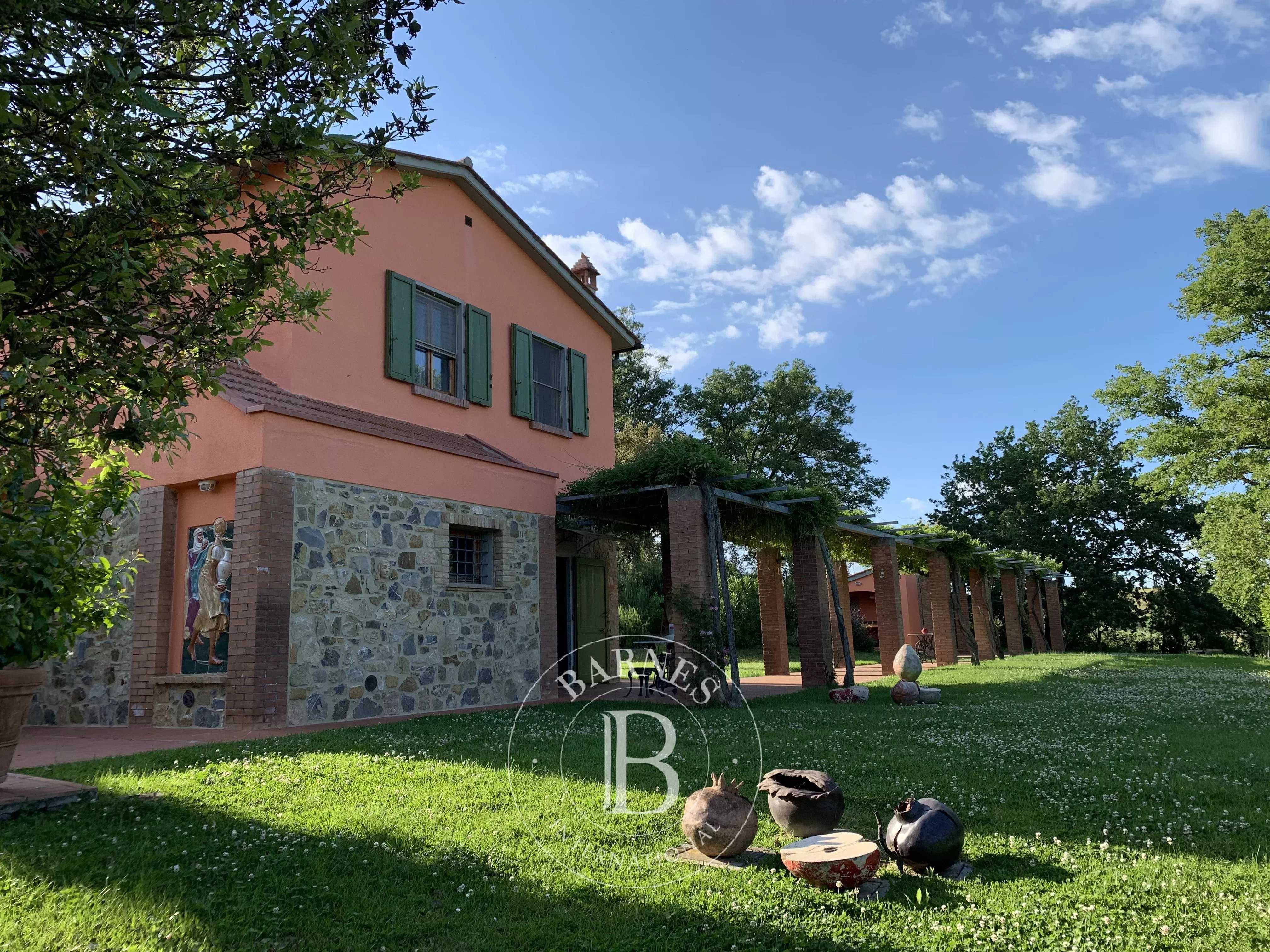 Magliano in Toscana  - Casa de campo 6 Cuartos 3 Habitaciones