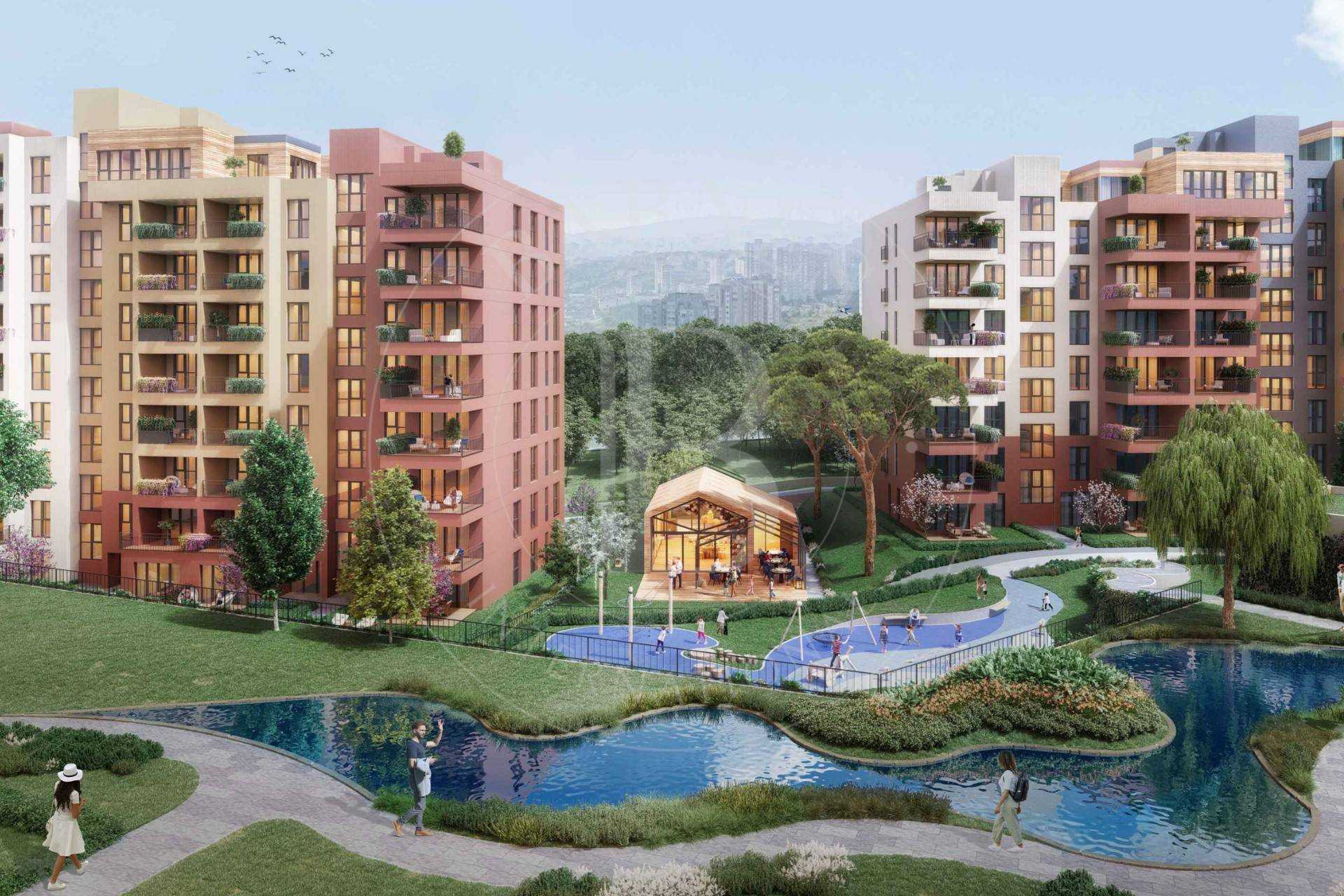 Concept Unique de Changement d'Aura avec Vie Verte Près du Centre Financier Istanbul  -  ref TR-APG-APG-56 (picture 1)