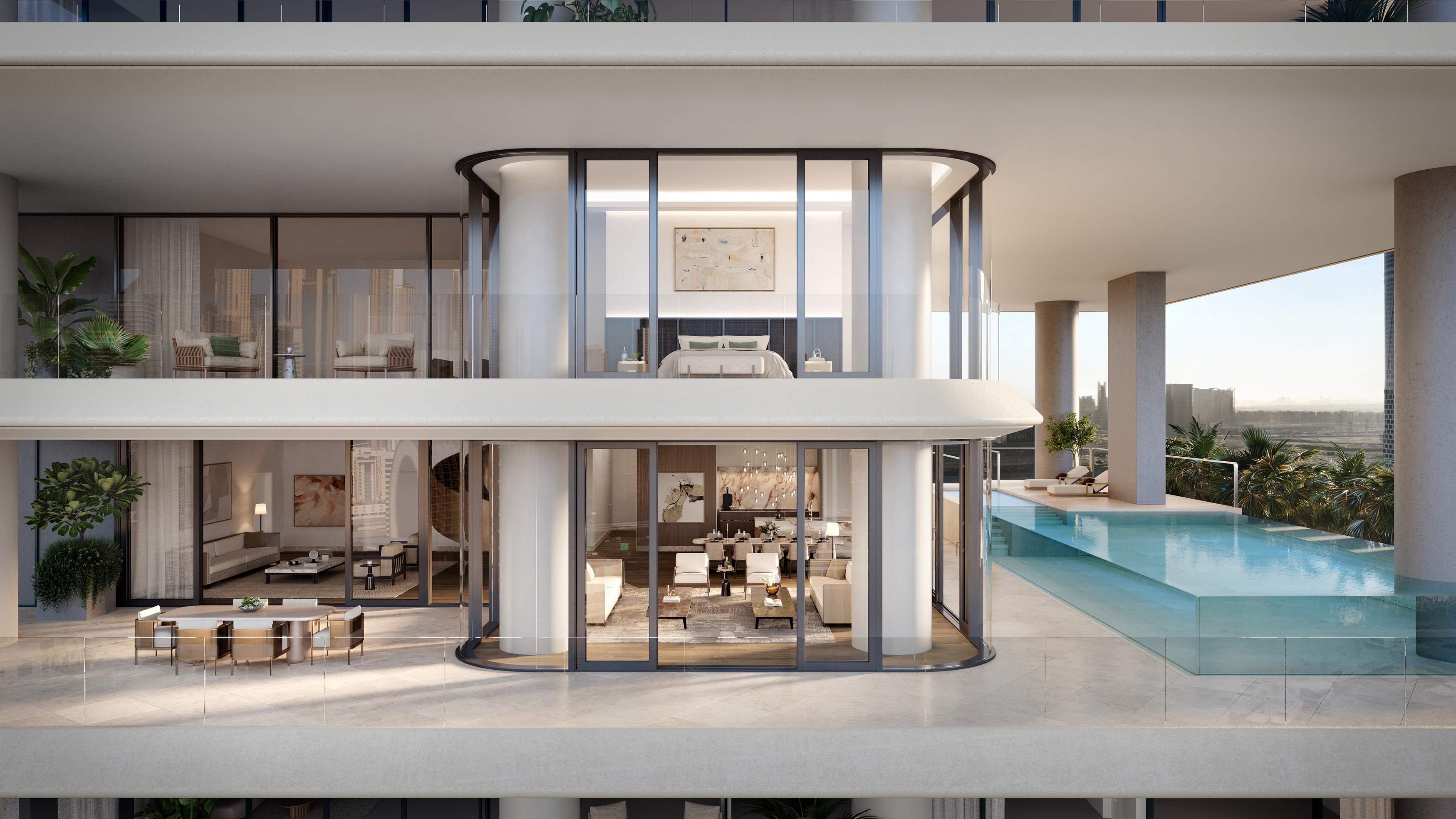 Business Bay  - Penthouse 4 Bedrooms - picture 19