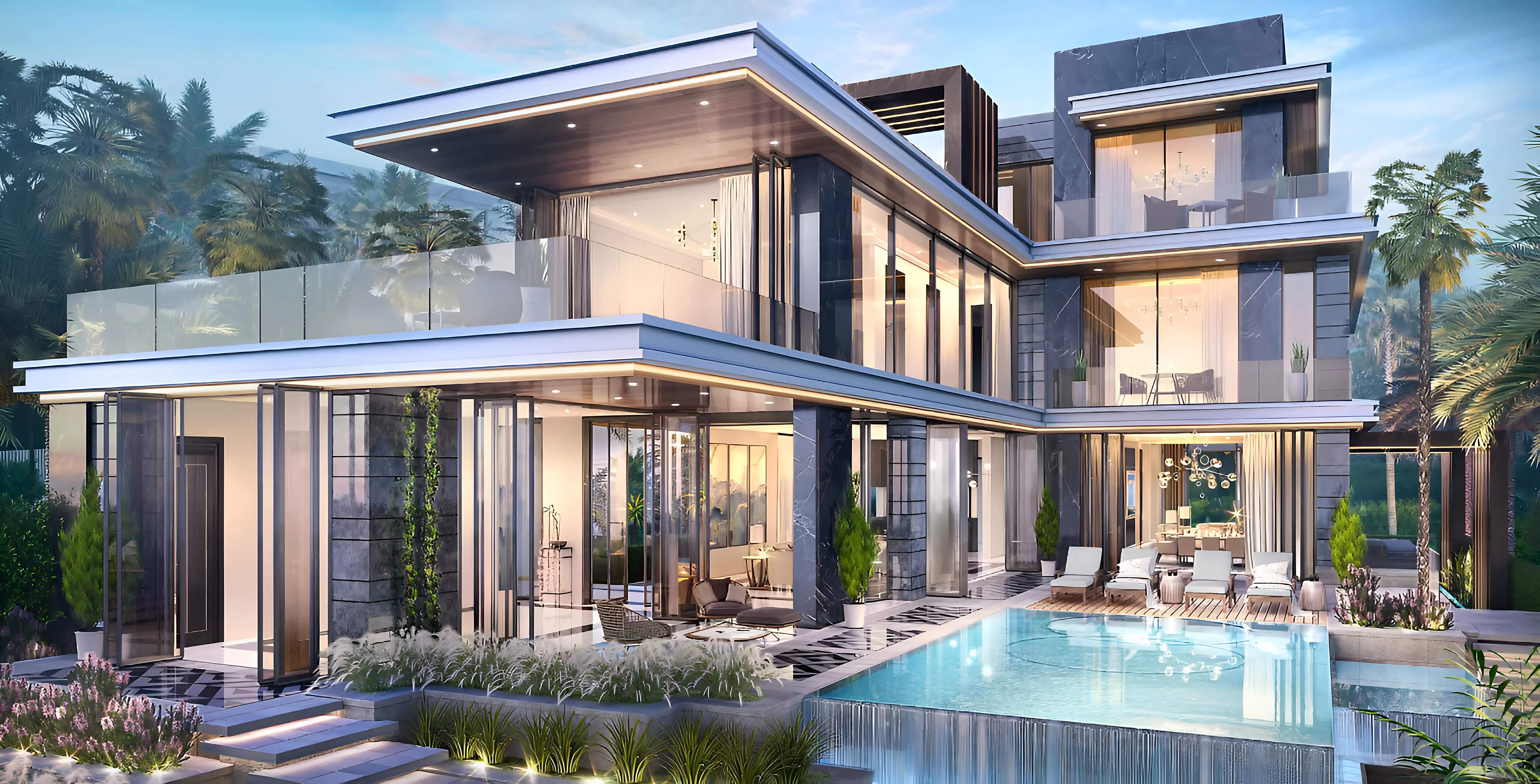 Damac Lagoons  - Villa  - picture 1