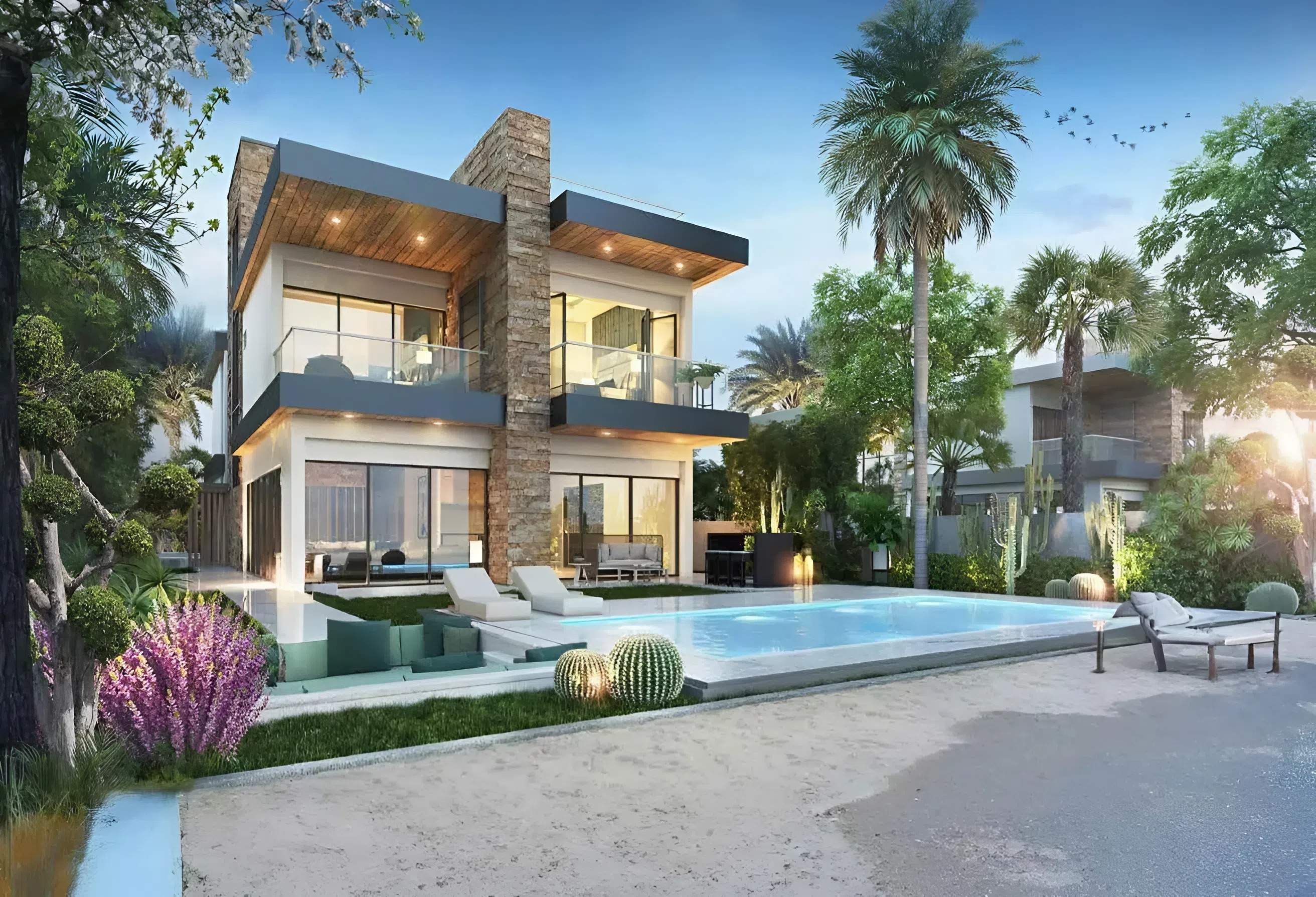 Damac Lagoons  - Villa  - picture 1
