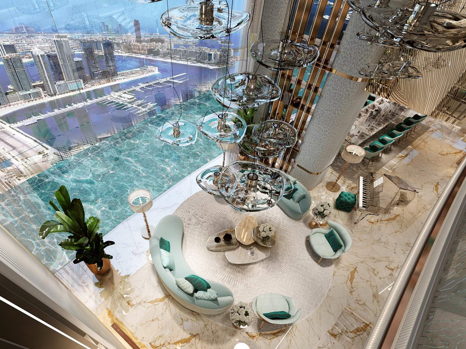 Dubai Harbour  - Appartement  - picture 2