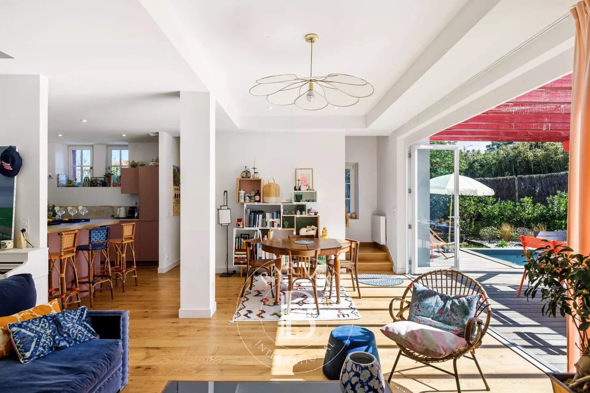 CORAIL - Colorful, bright house with a small pool at the foot of Milady Beach - 3 bedrooms & 2 shower rooms - 6 people - Biarritz picture 6