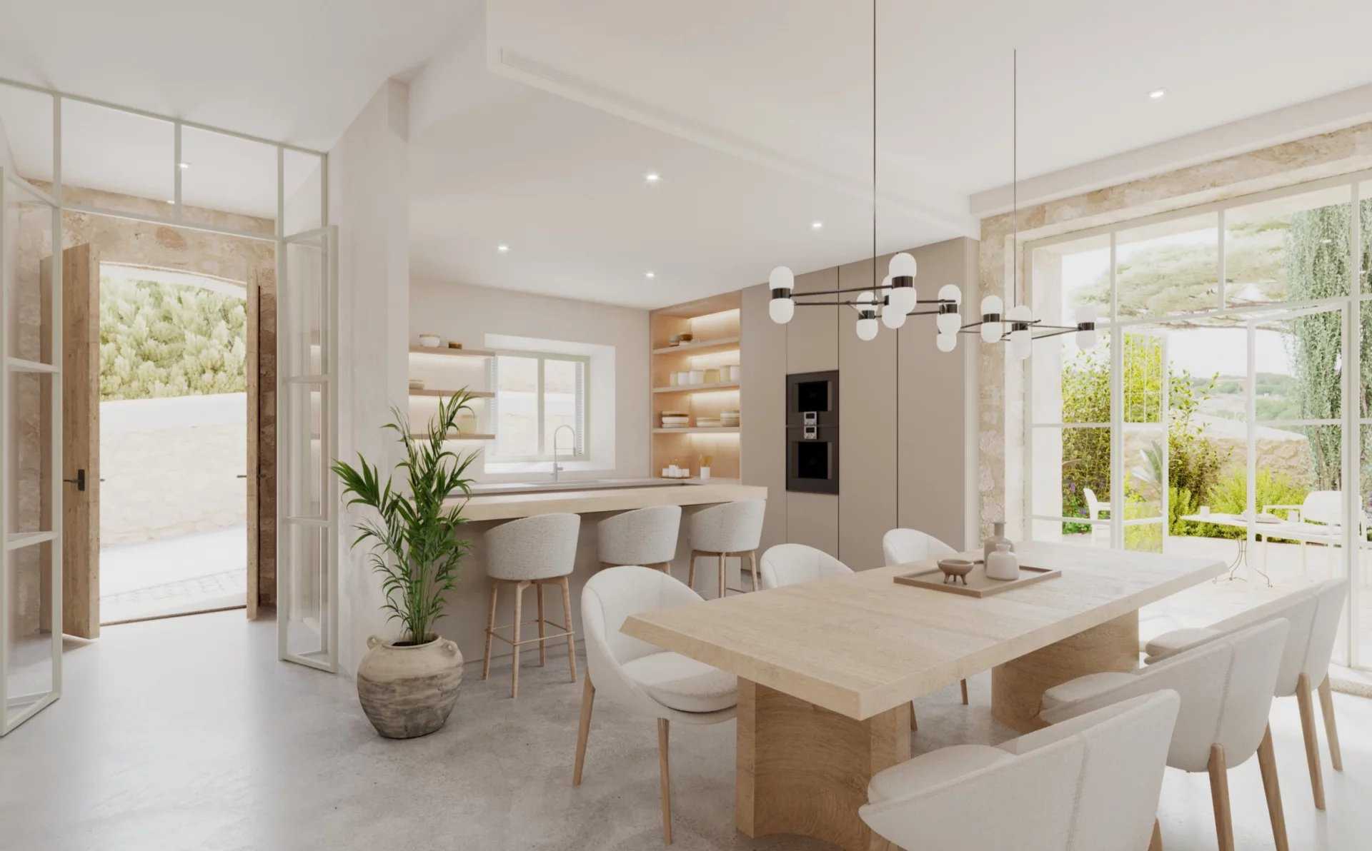 S'Alqueria Blanca  - Maison de ville 6 Pi&egrave;ces 4 Chambres