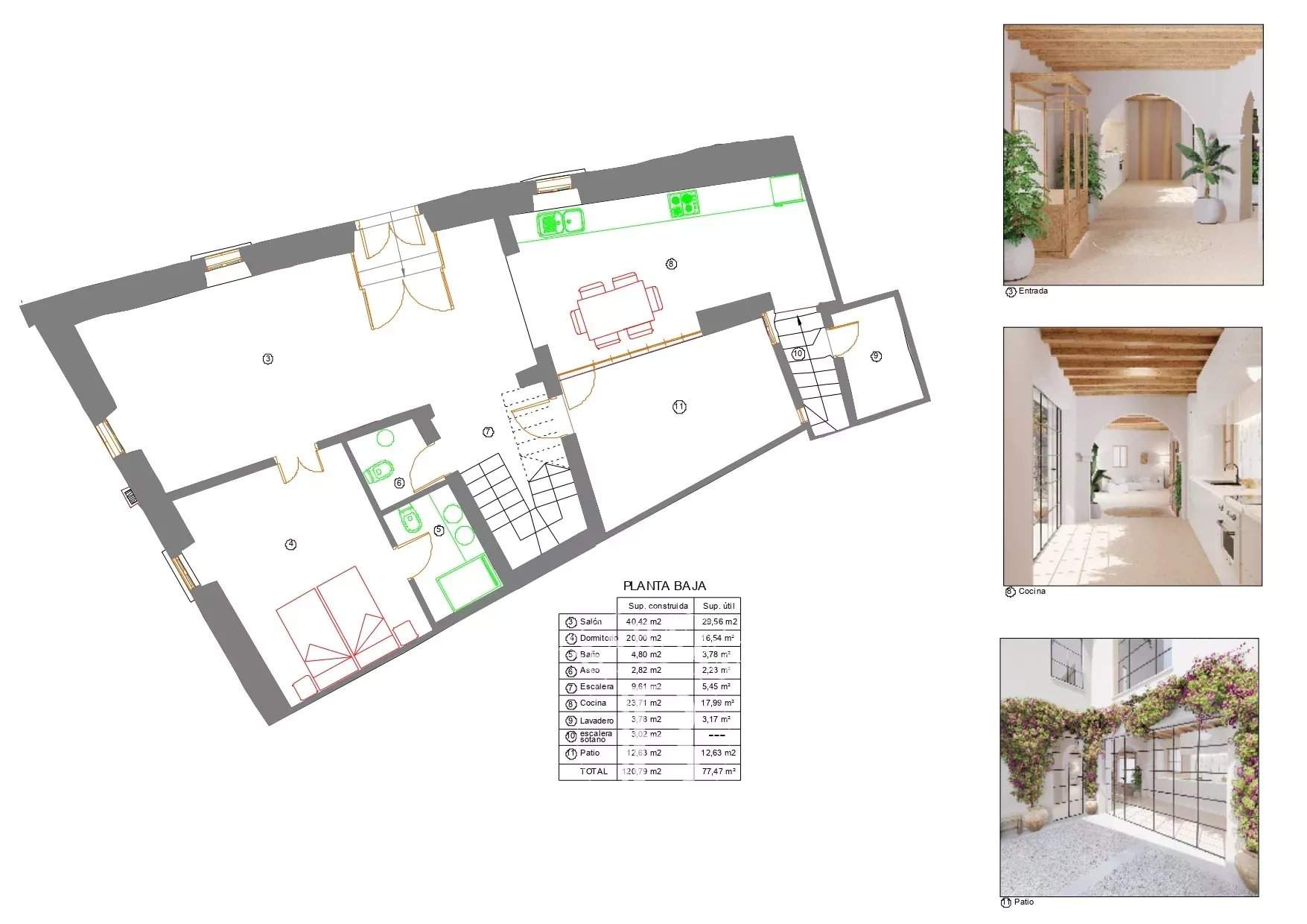 Arta  - Maison de village 5 Pi&egrave;ces 4 Chambres - picture 13