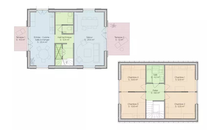 Cucq  - Casa 5 Cuartos 4 Habitaciones - picture 16