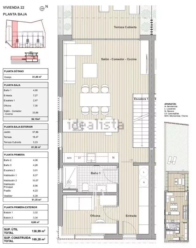 Palafolls  - Casa adosada 4 Cuartos 4 Habitaciones - picture 10
