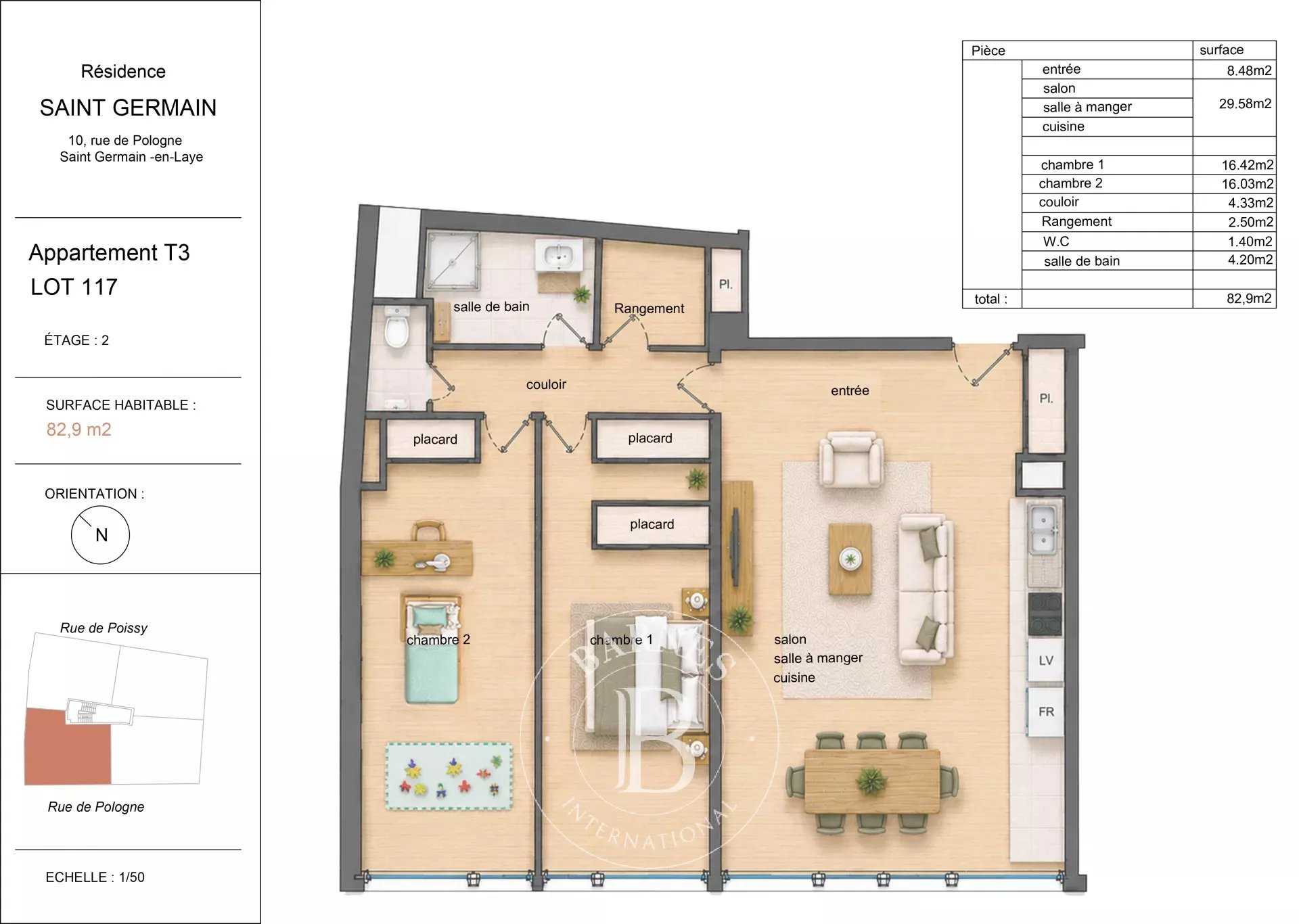 Appartement Saint-Germain-en-Laye  -  ref 87086718 (picture 1)