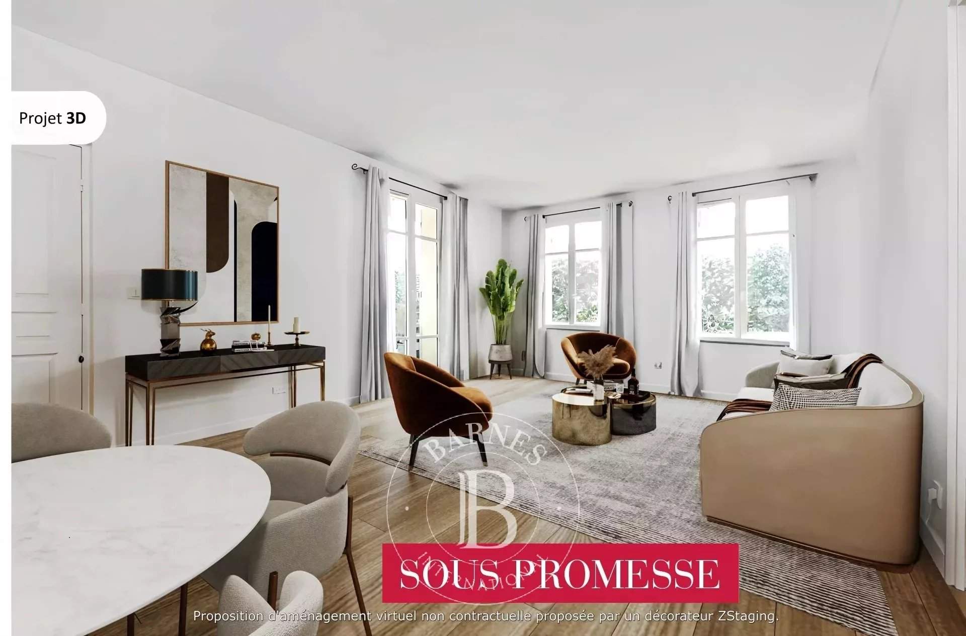 Saint-Germain-en-Laye  - Apartment 1 Bedroom - picture 1