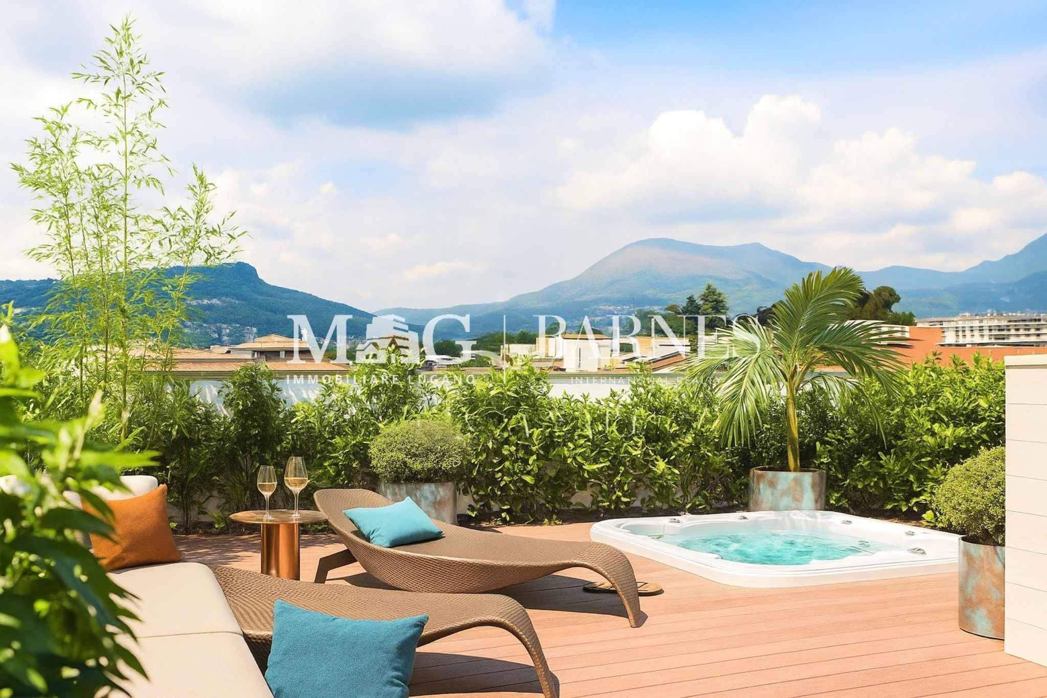 Lugano  - Attic 3 Bedrooms - picture 1