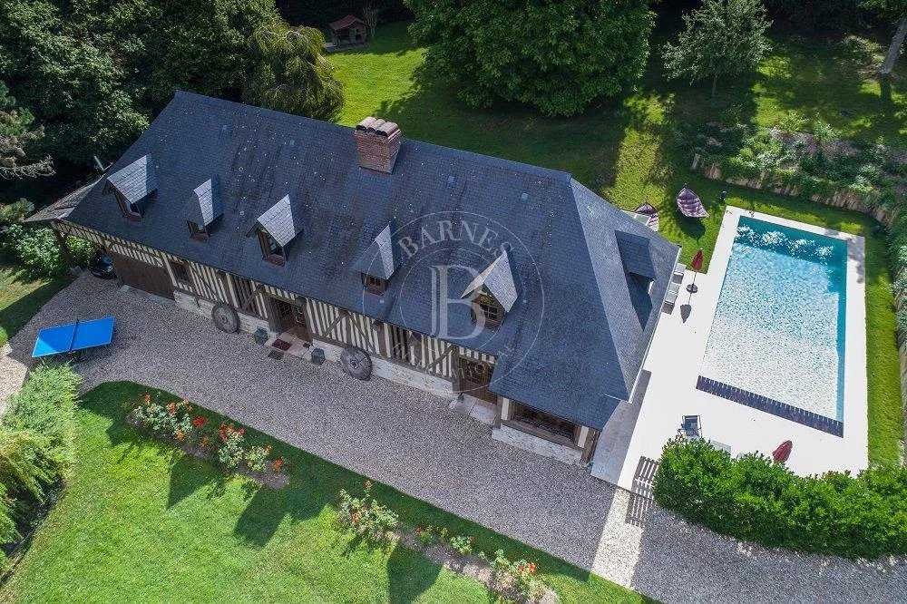 Near Deauville Property with character - 5 bedrooms - heated pool, tennis court, 2.47-acre landscaped park picture 20
