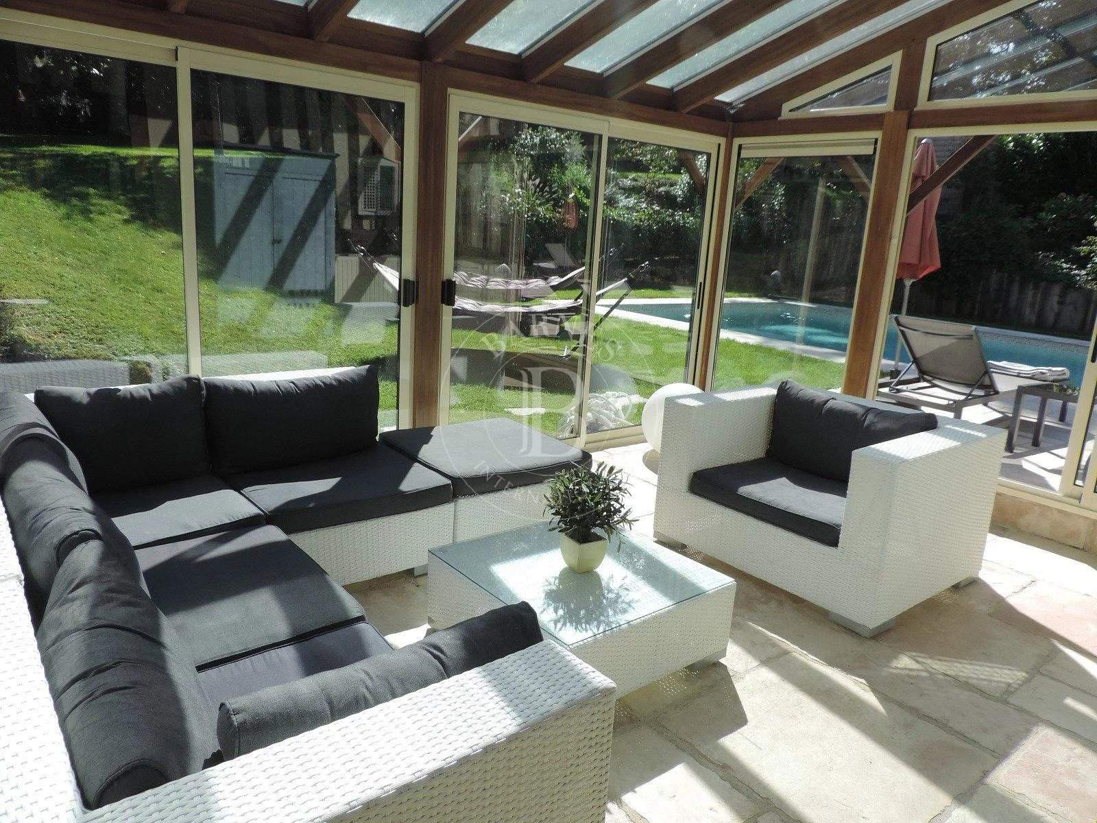 Near Deauville Property with character - 5 bedrooms - heated pool, tennis court, 2.47-acre landscaped park picture 6