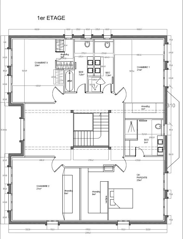 Rueil-Malmaison  - Casa 7 Cuartos 5 Habitaciones - picture 15