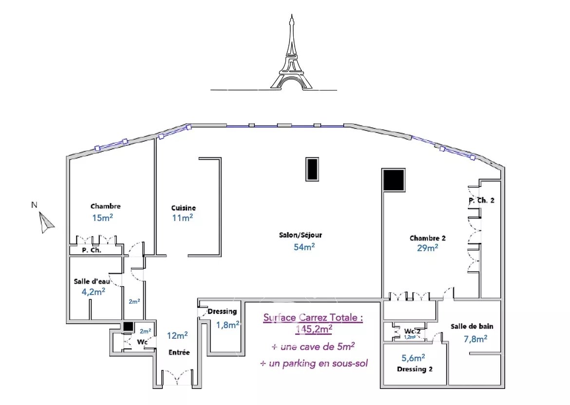 Puteaux  - Appartement 4 Pièces 2 Chambres - picture 19