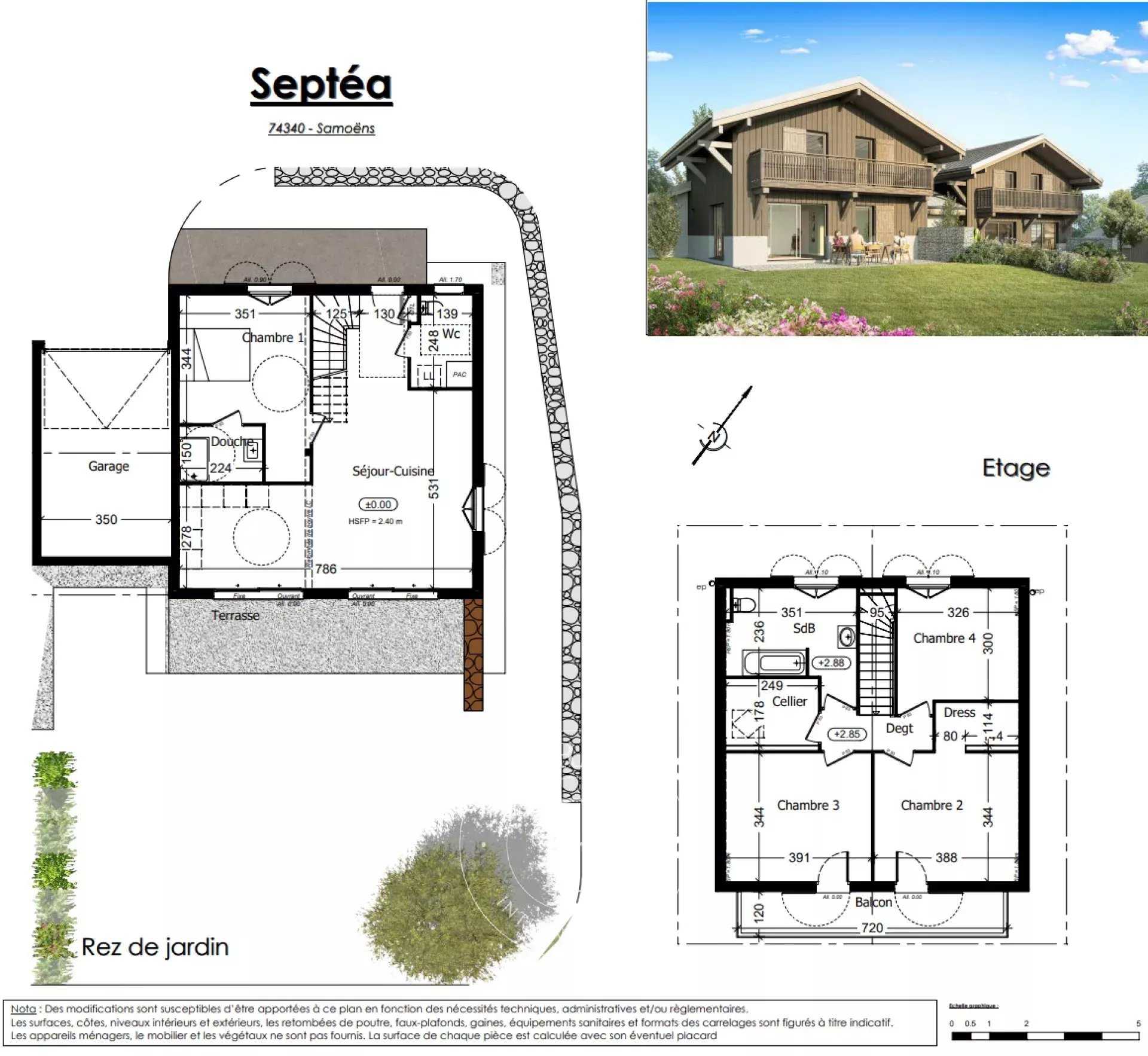 Samoëns  - Chalet 5 Pi&egrave;ces 4 Chambres