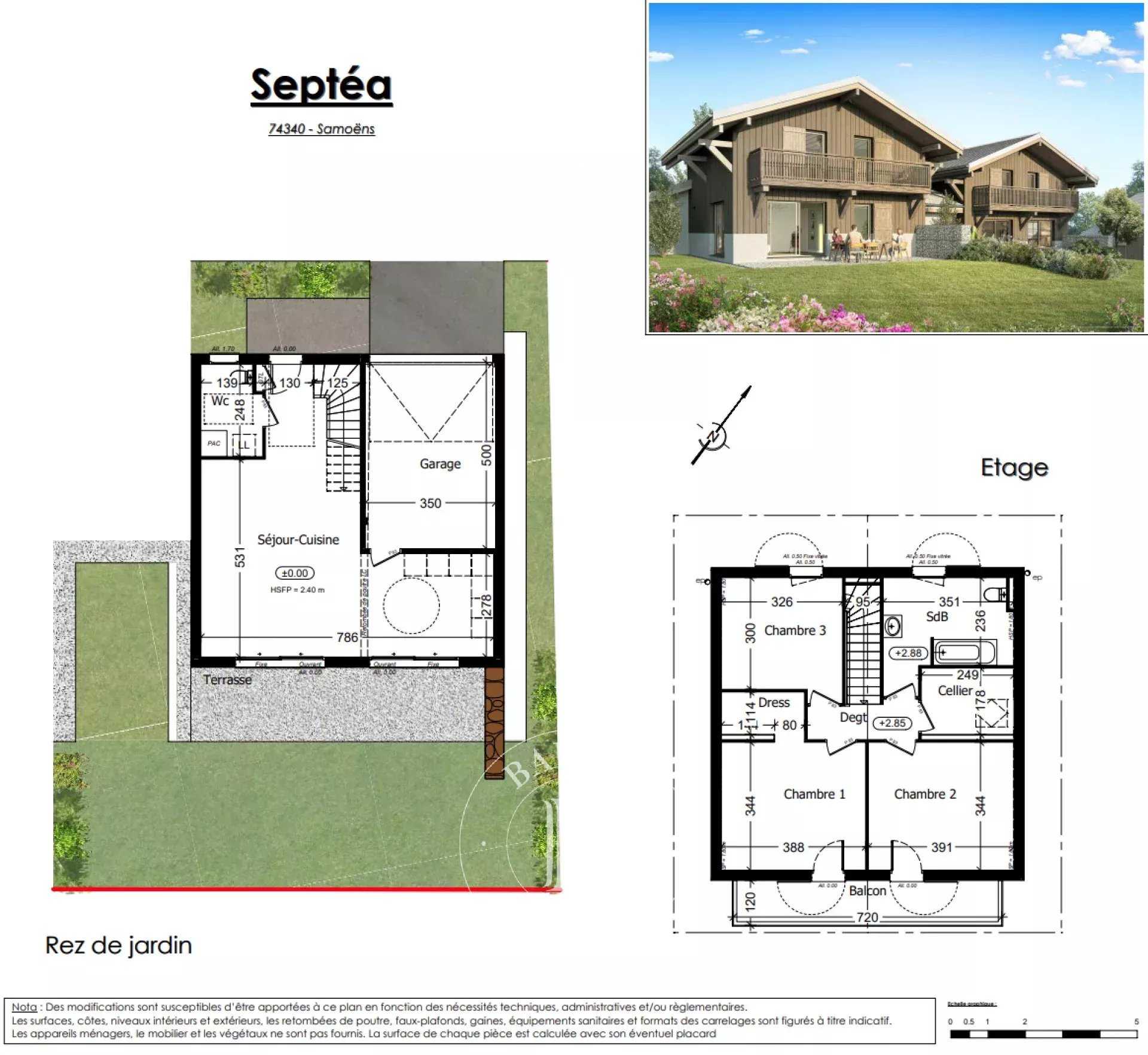 Samoëns  - Chalet 4 Pi&egrave;ces 3 Chambres