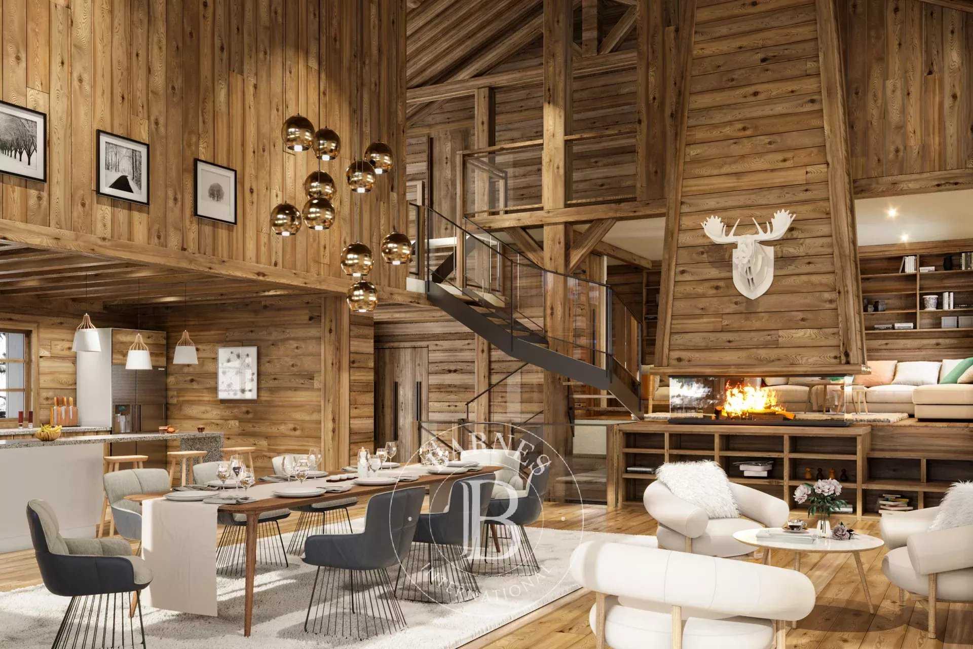 BARNES ARAVIS - LE GRAND BORNAND - MAGNIFIQUE CHALET NEUF Le Grand-Bornand  -  ref 85972658 (picture 3)