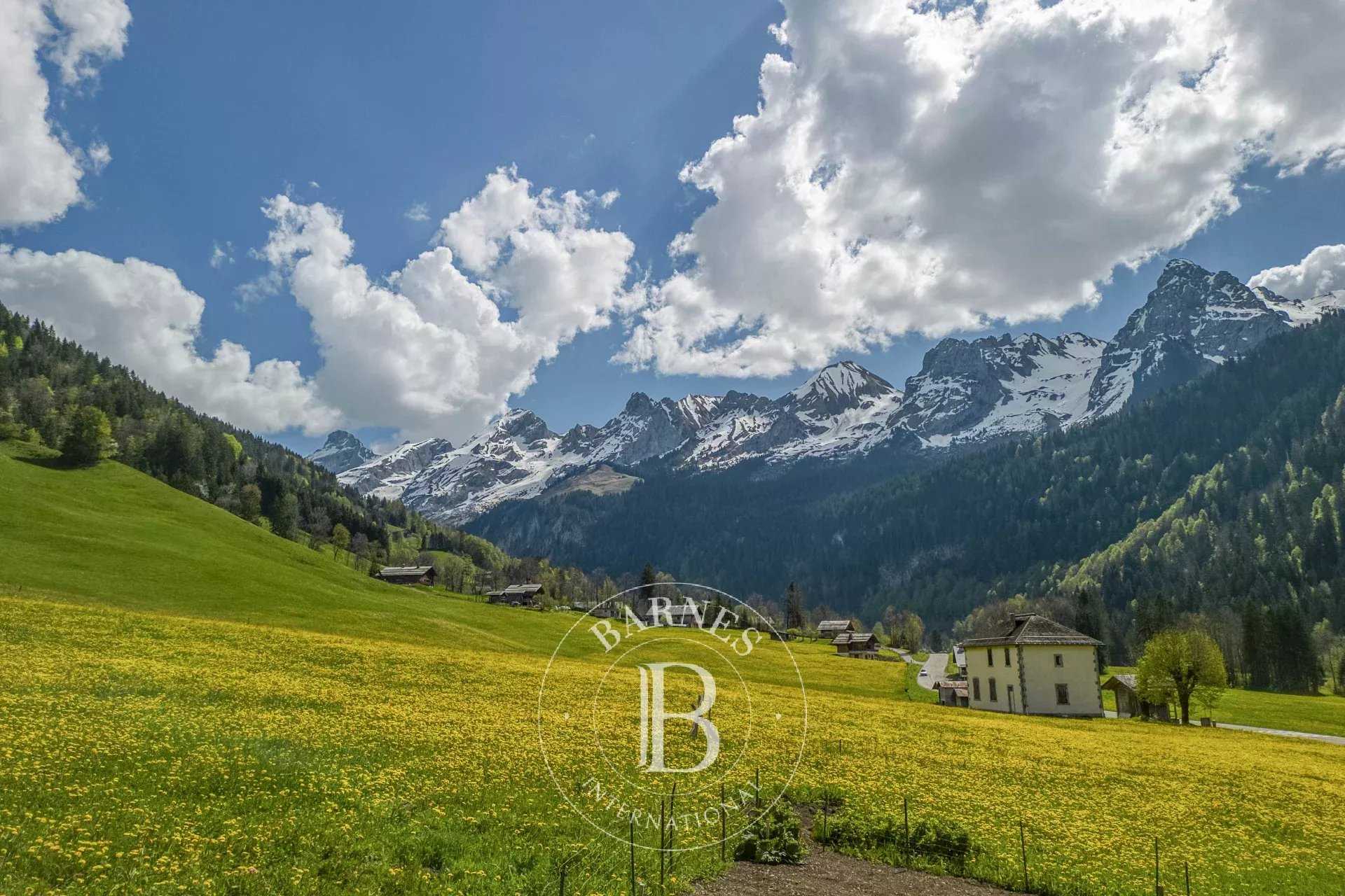 BARNES ARAVIS - LE GRAND BORNAND - MAGNIFIQUE CHALET NEUF Le Grand-Bornand  -  ref 85972658 (picture 1)