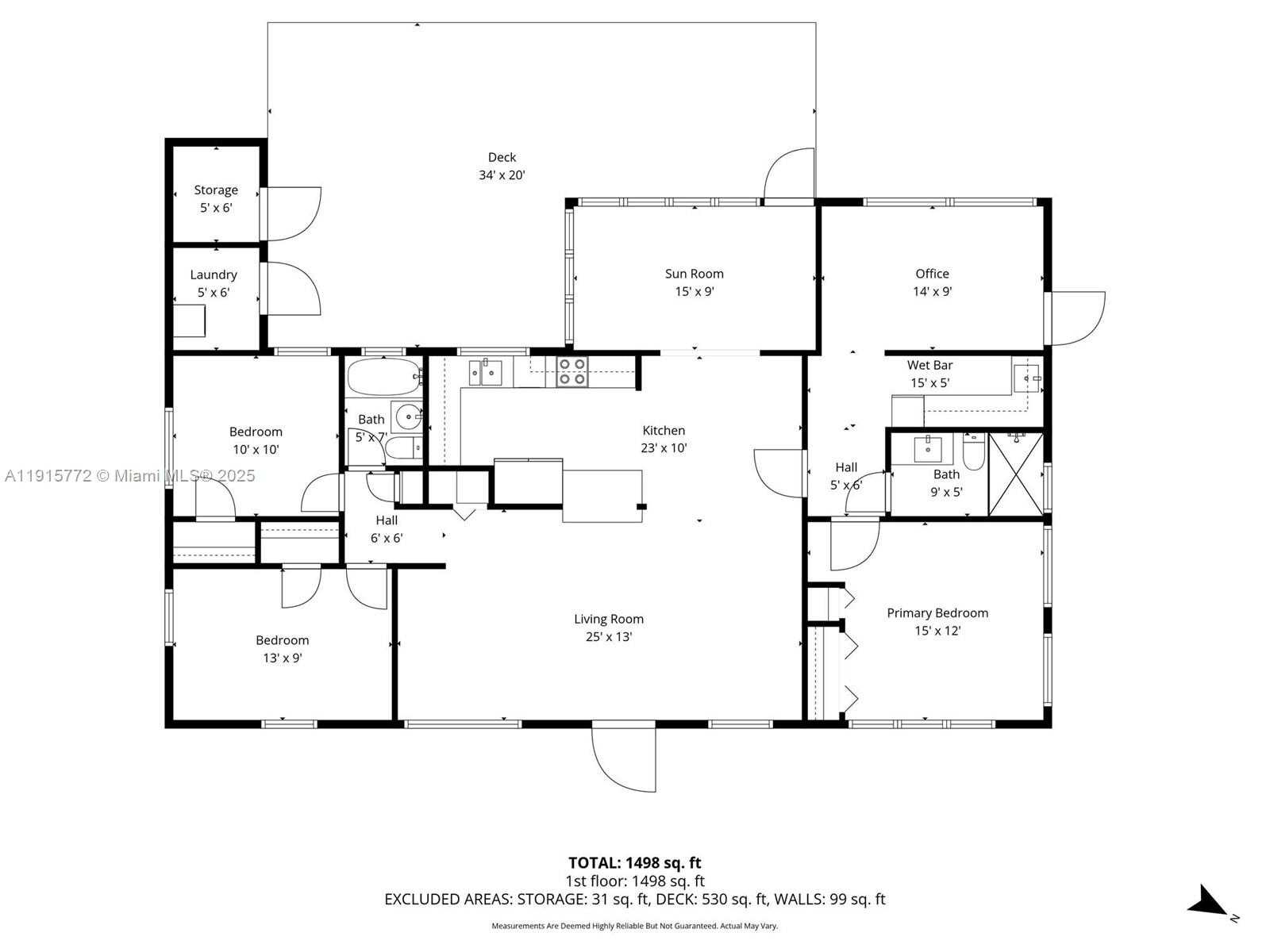 Miami  - House 3 Bedrooms